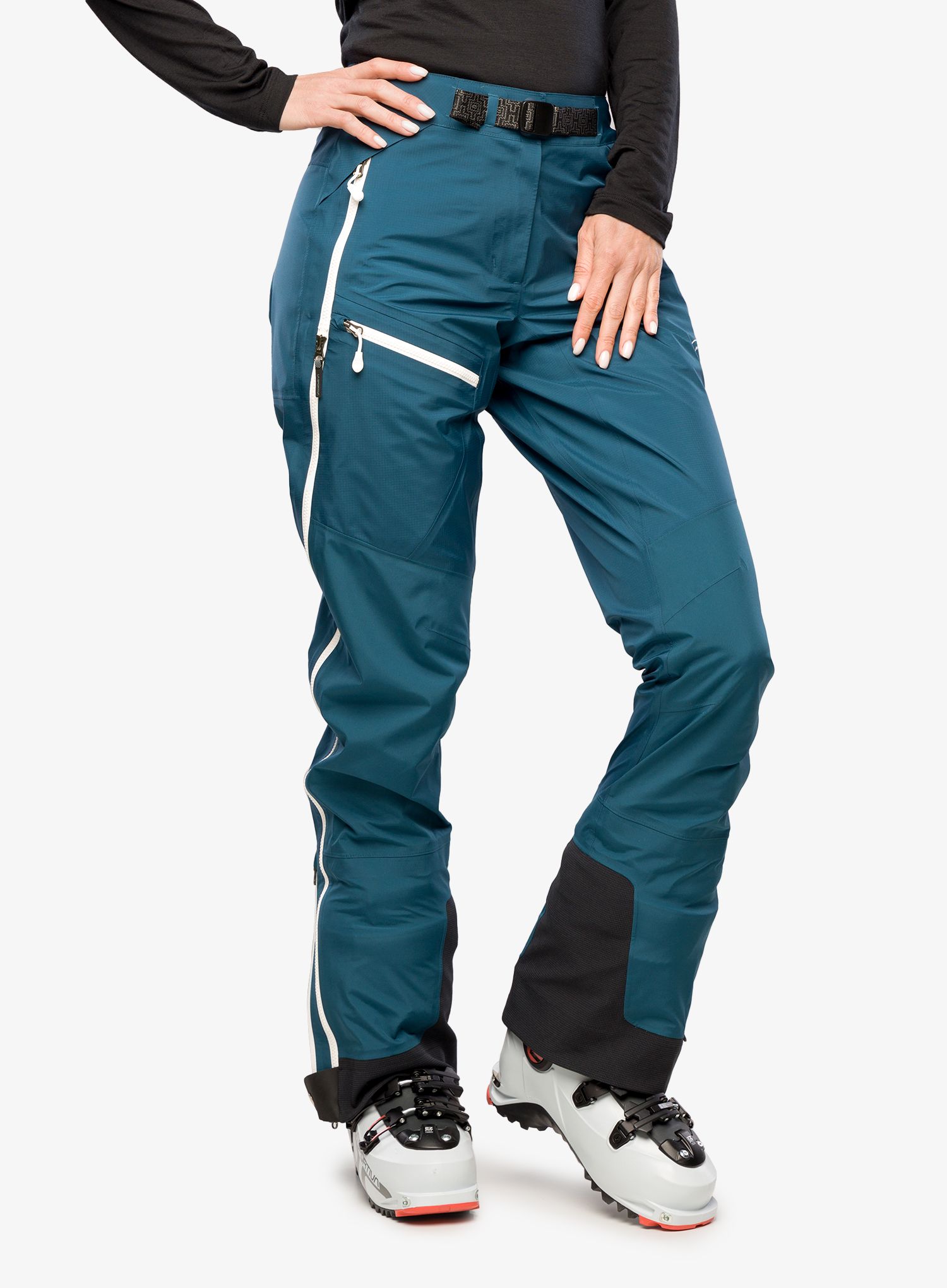 Ženske planinske hlače La Sportiva Alpine Guide GTX Pant - storm blue