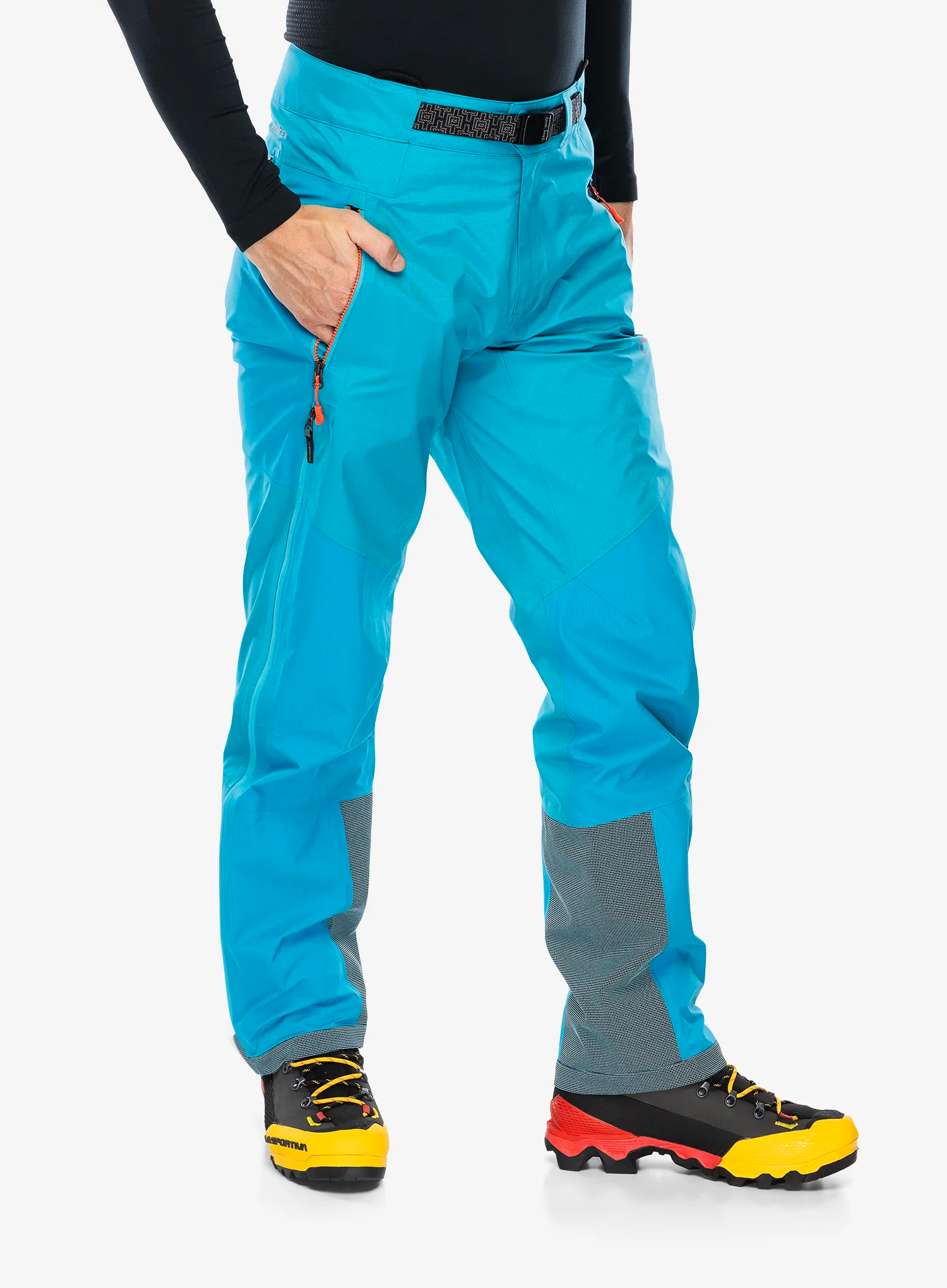 Kišne hlače La Sportiva Alpine Guide GTX Pant - tropic blue