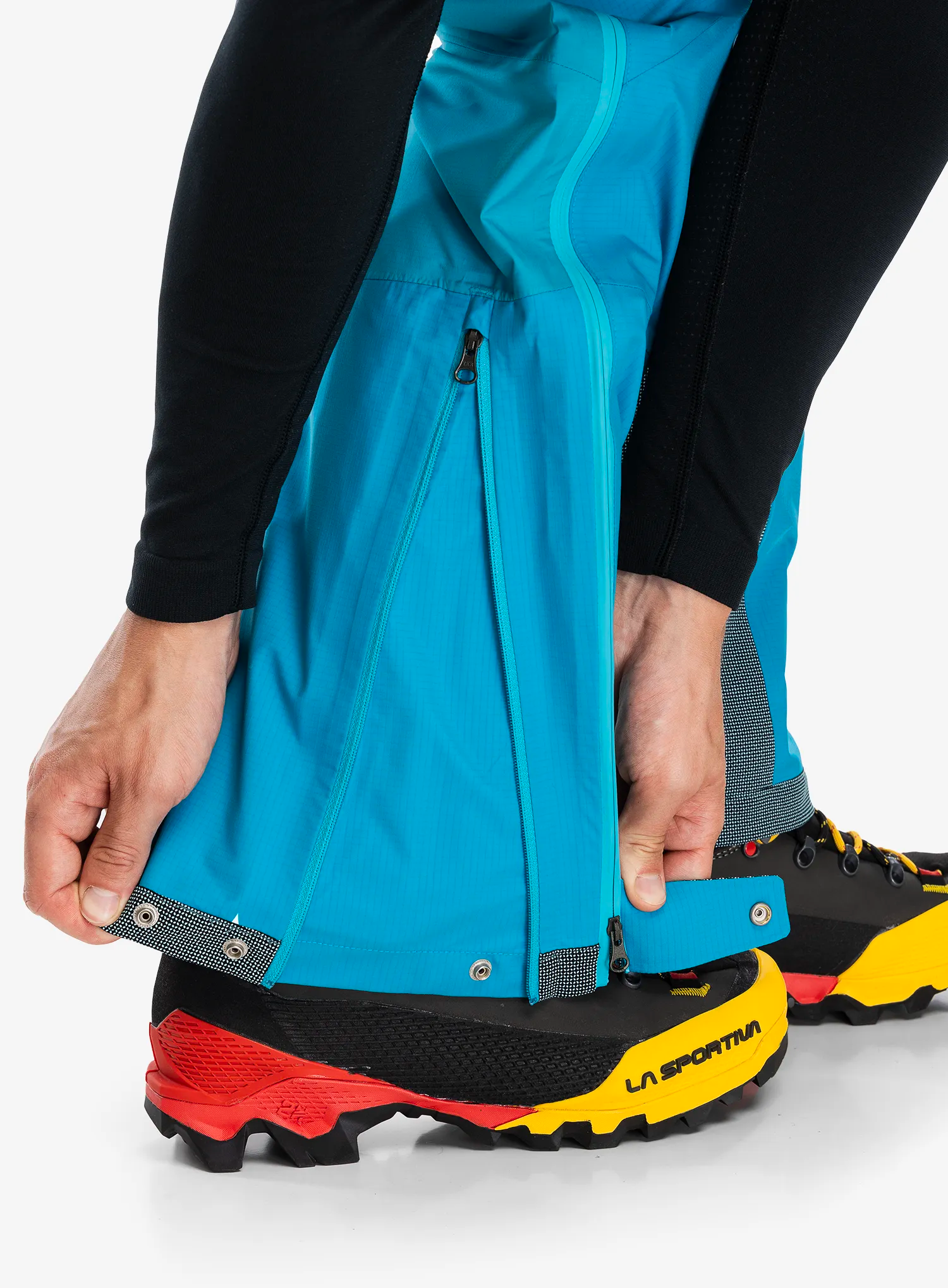 Kišne hlače La Sportiva Alpine Guide GTX Pant - tropic blue