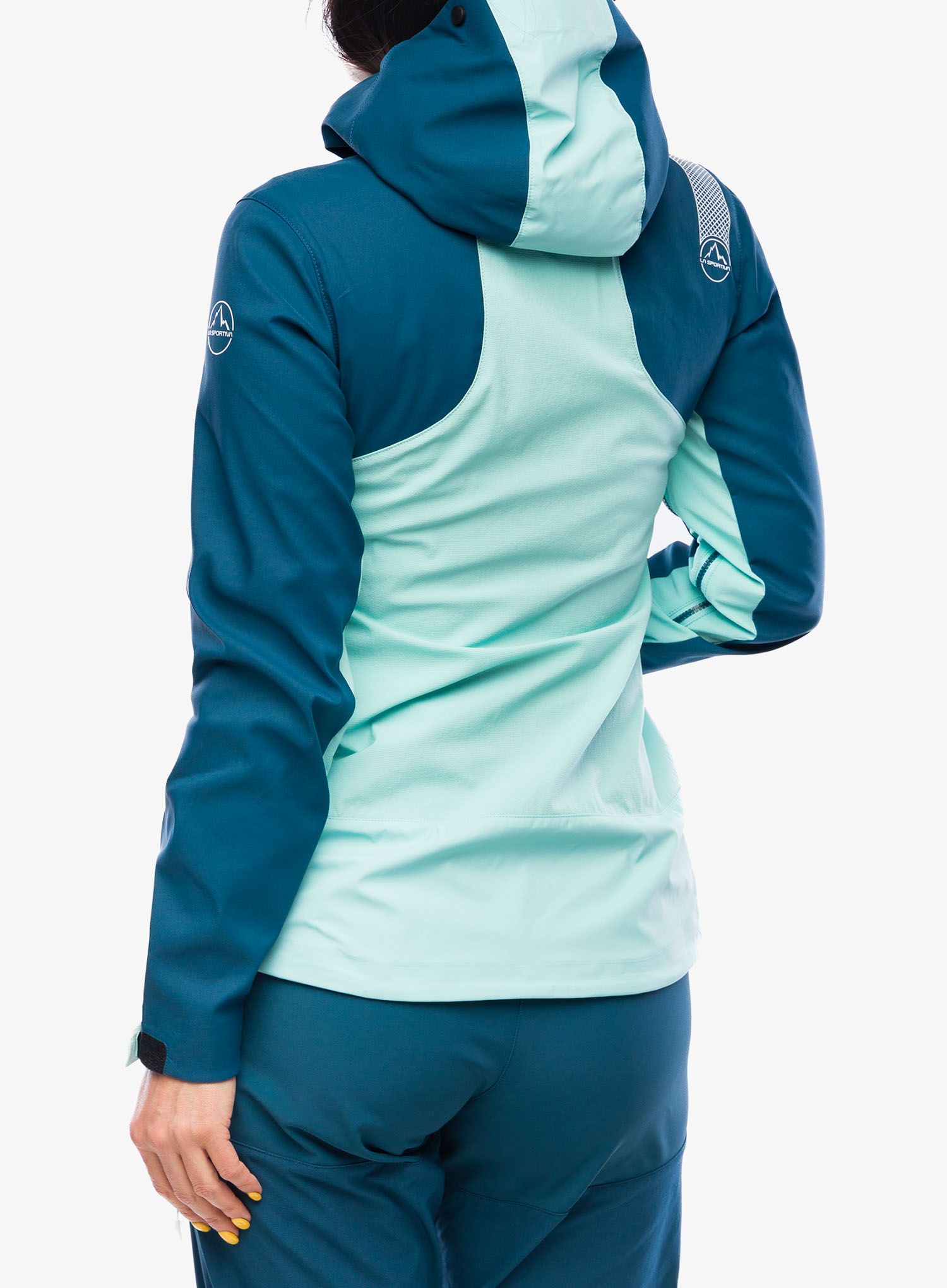 Ženska softshell jakna La Sportiva Alpine Guide Softshell Jacket - iceberg/storm blue