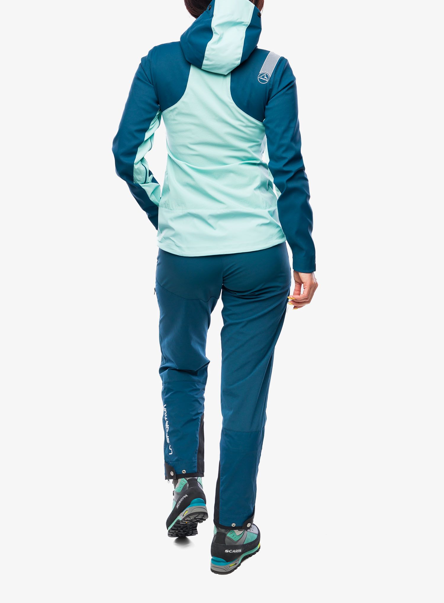 Ženska softshell jakna La Sportiva Alpine Guide Softshell Jacket - iceberg/storm blue