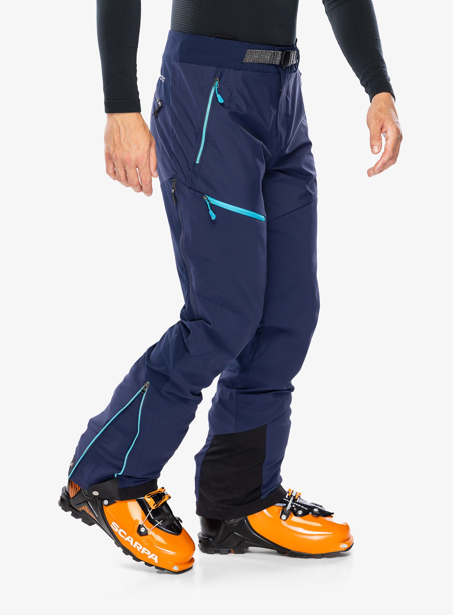Softshell hlače La Sportiva Alpine Guide Windstopper Pant - deep sea