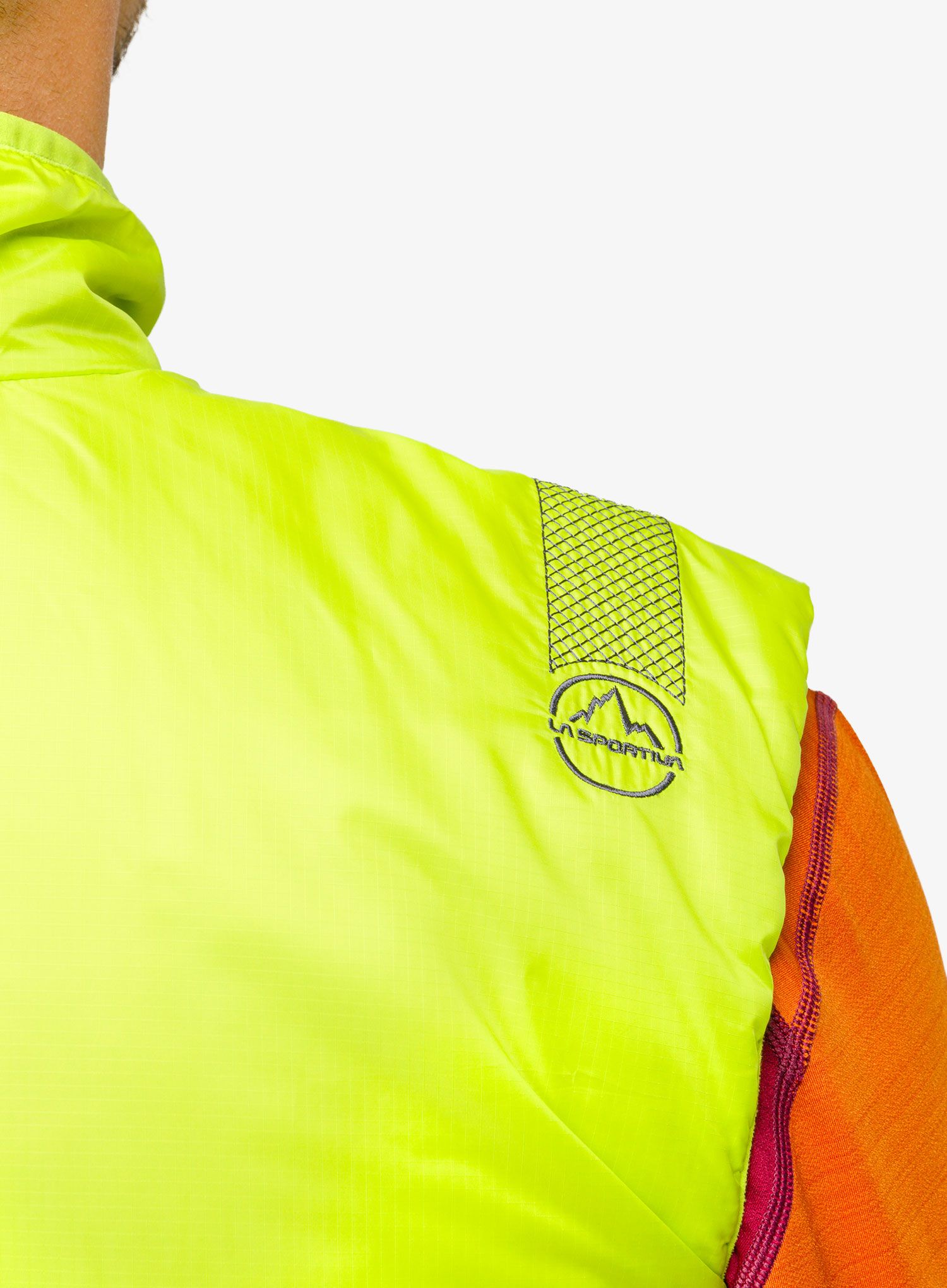 Prsluk La Sportiva Ascent Primaloft Vest - lime punch/carbon