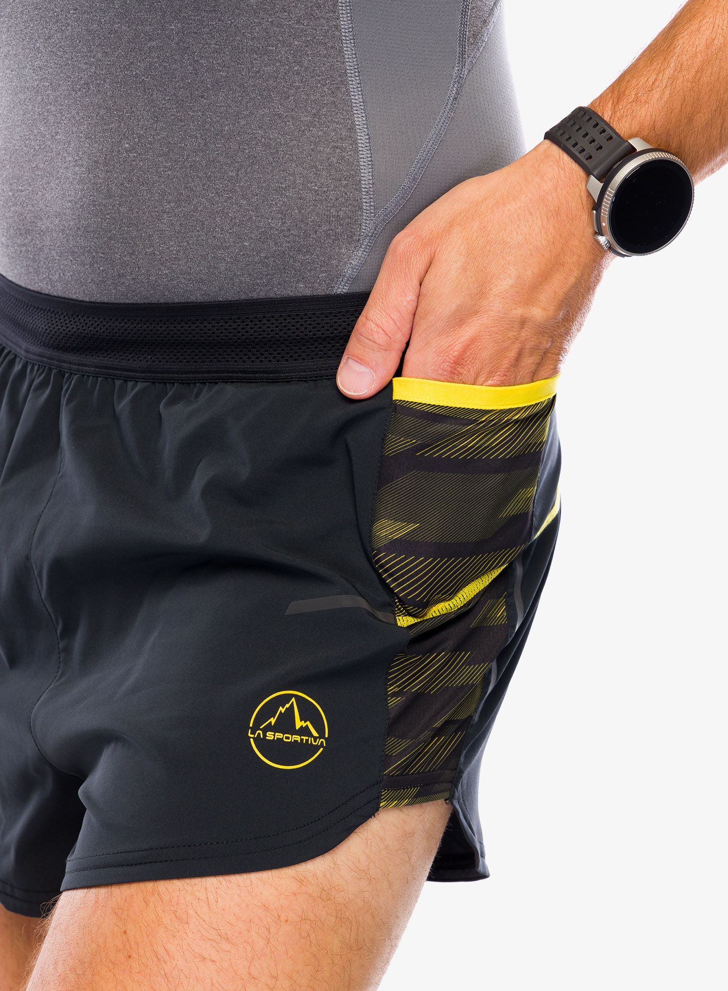 Kratke hlače za trčanje La Sportiva Auster Short - black