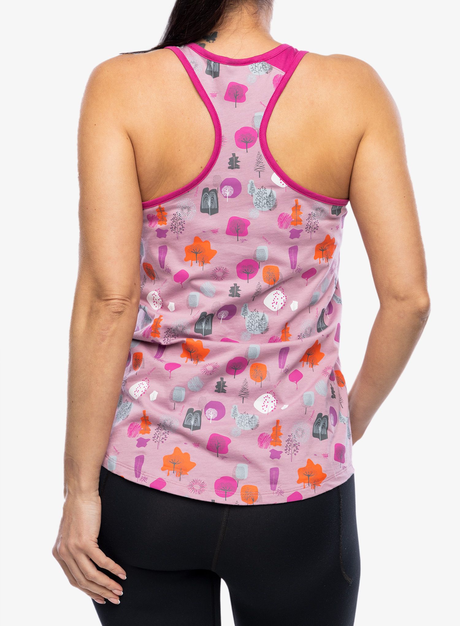 Ženski penjački top La Sportiva Botanic Tank - rose/springtime