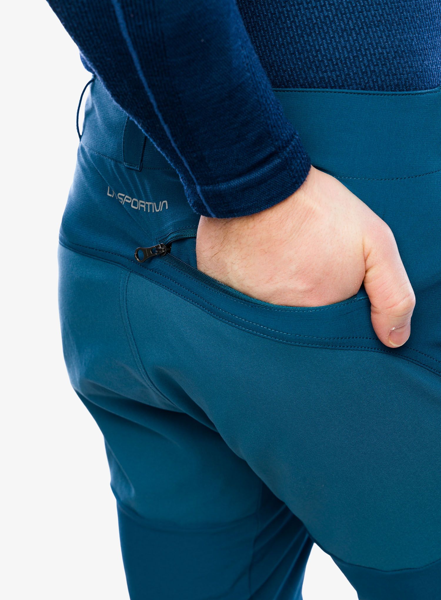 Hlače La Sportiva Chengalo Pant - storm blue