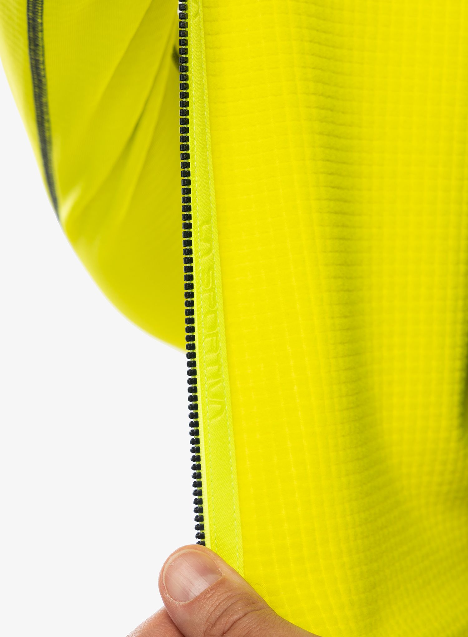 Dukserica na otkopčavanje La Sportiva Chill Jacket - lime punch/carbon