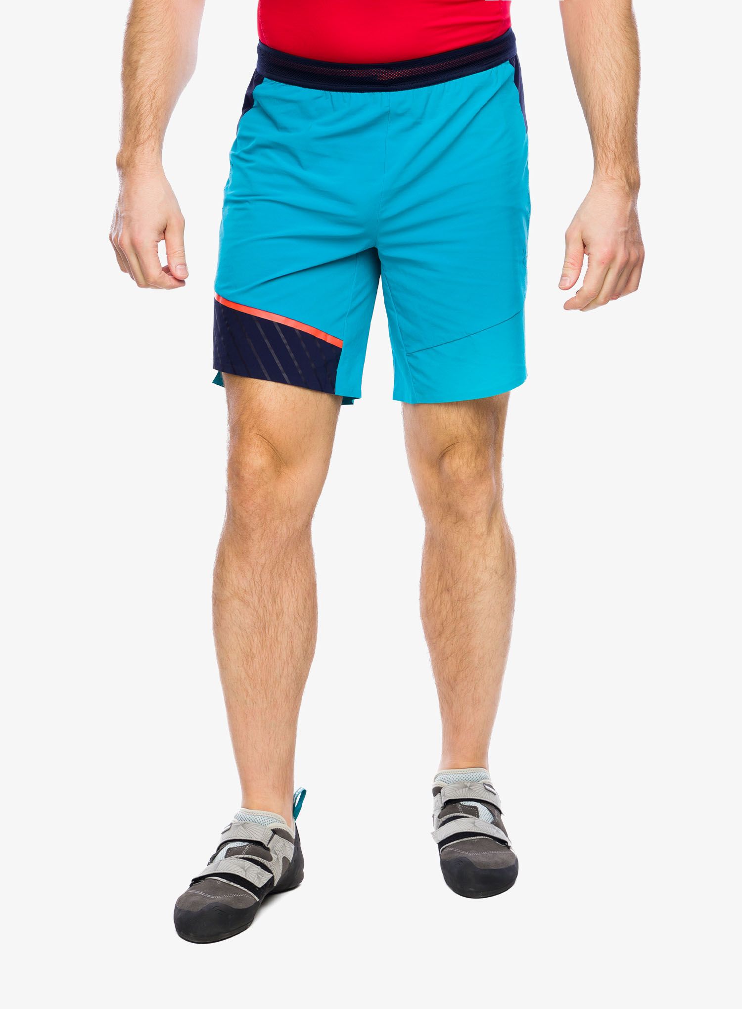 Penjačke kratke hlače La Sportiva Comp Short - tropic blue/deep sea