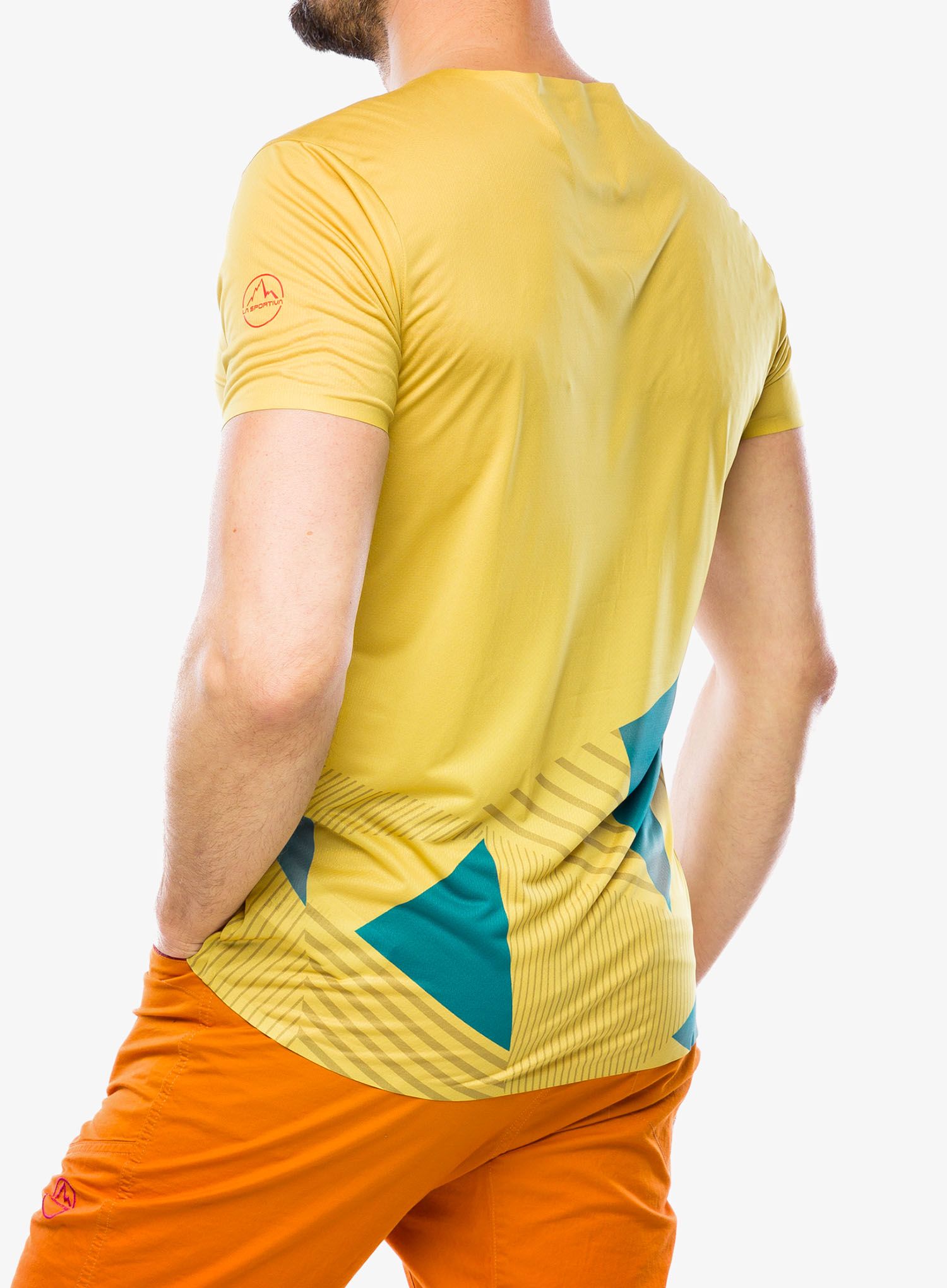 Penjačka majica La Sportiva Comp T-Shirt - bamboo/everglade