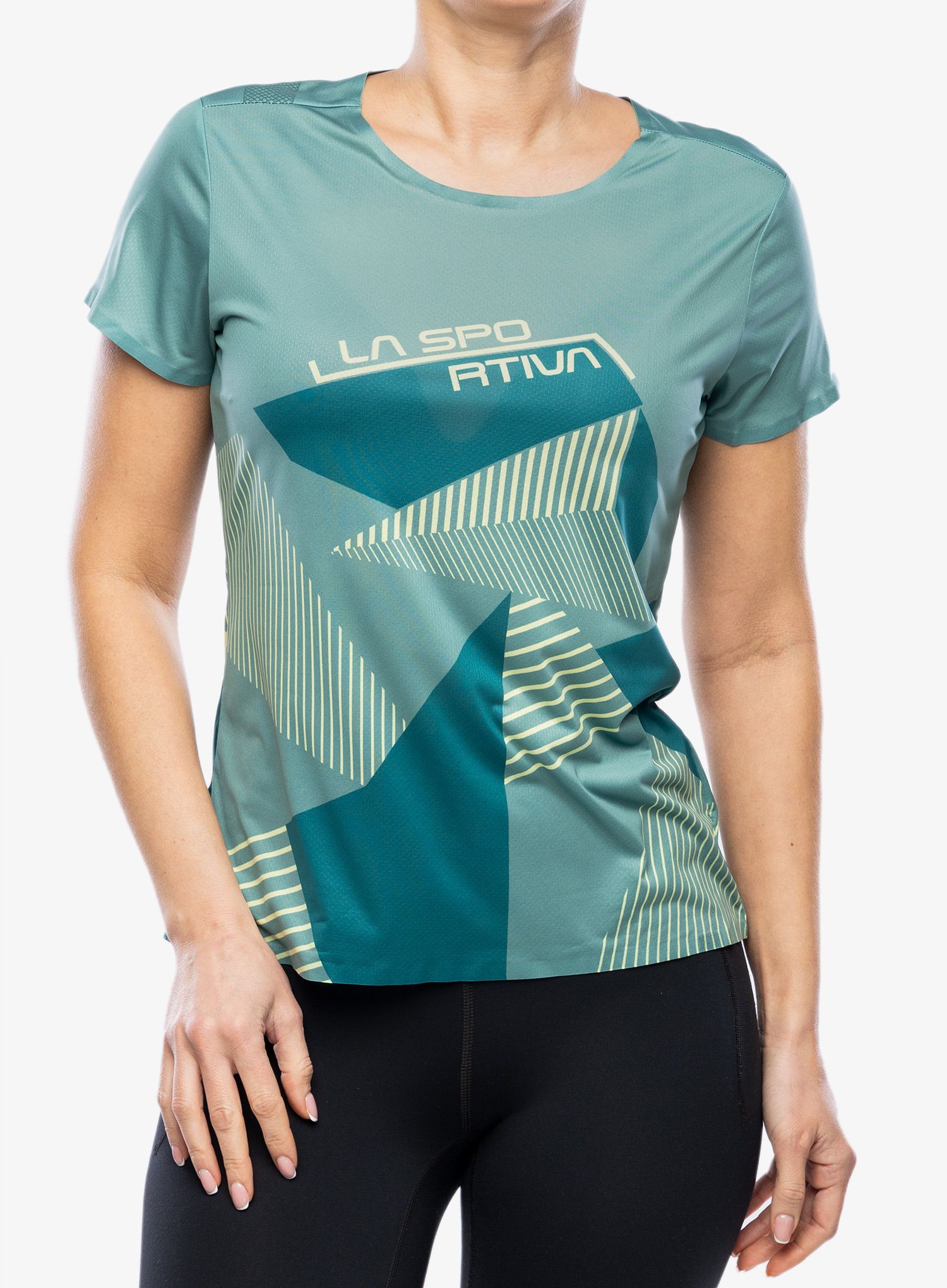 Ženska penjačka majica La Sportiva Comp T-Shirt - juniper/everglade