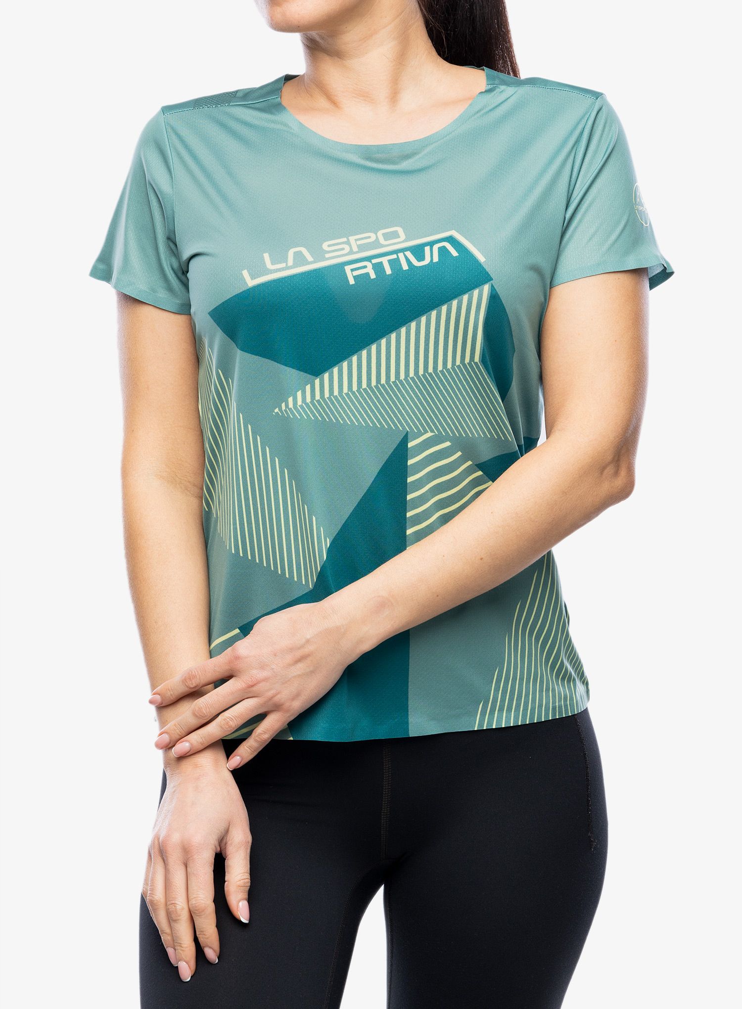 Ženska penjačka majica La Sportiva Comp T-Shirt - juniper/everglade