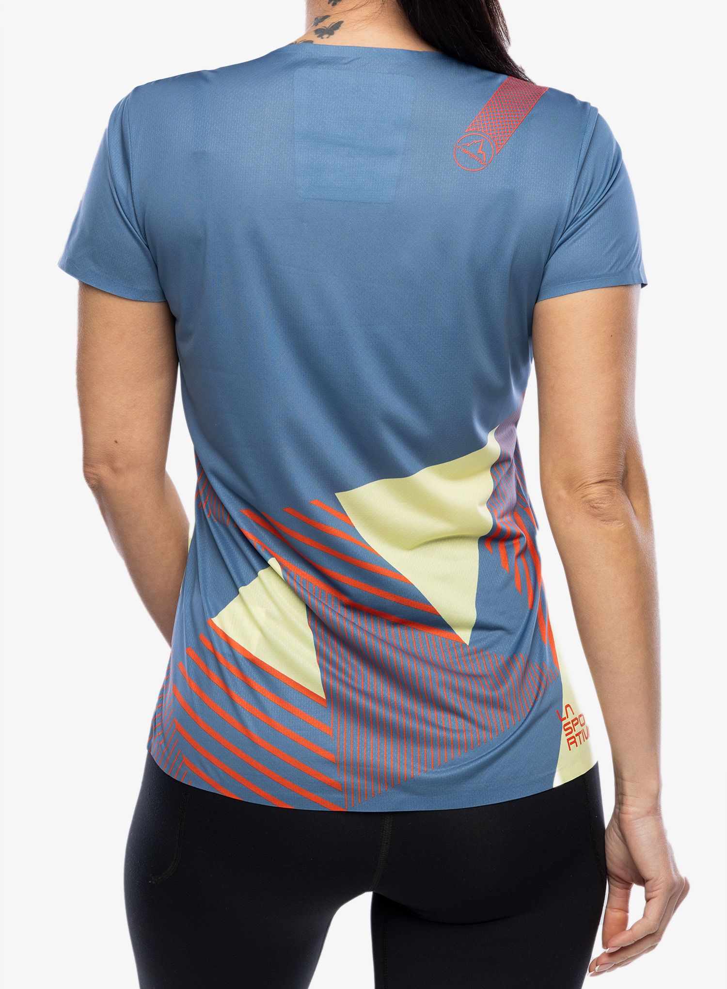 Ženska penjačka majica La Sportiva Comp T-Shirt - moonlight/zest
