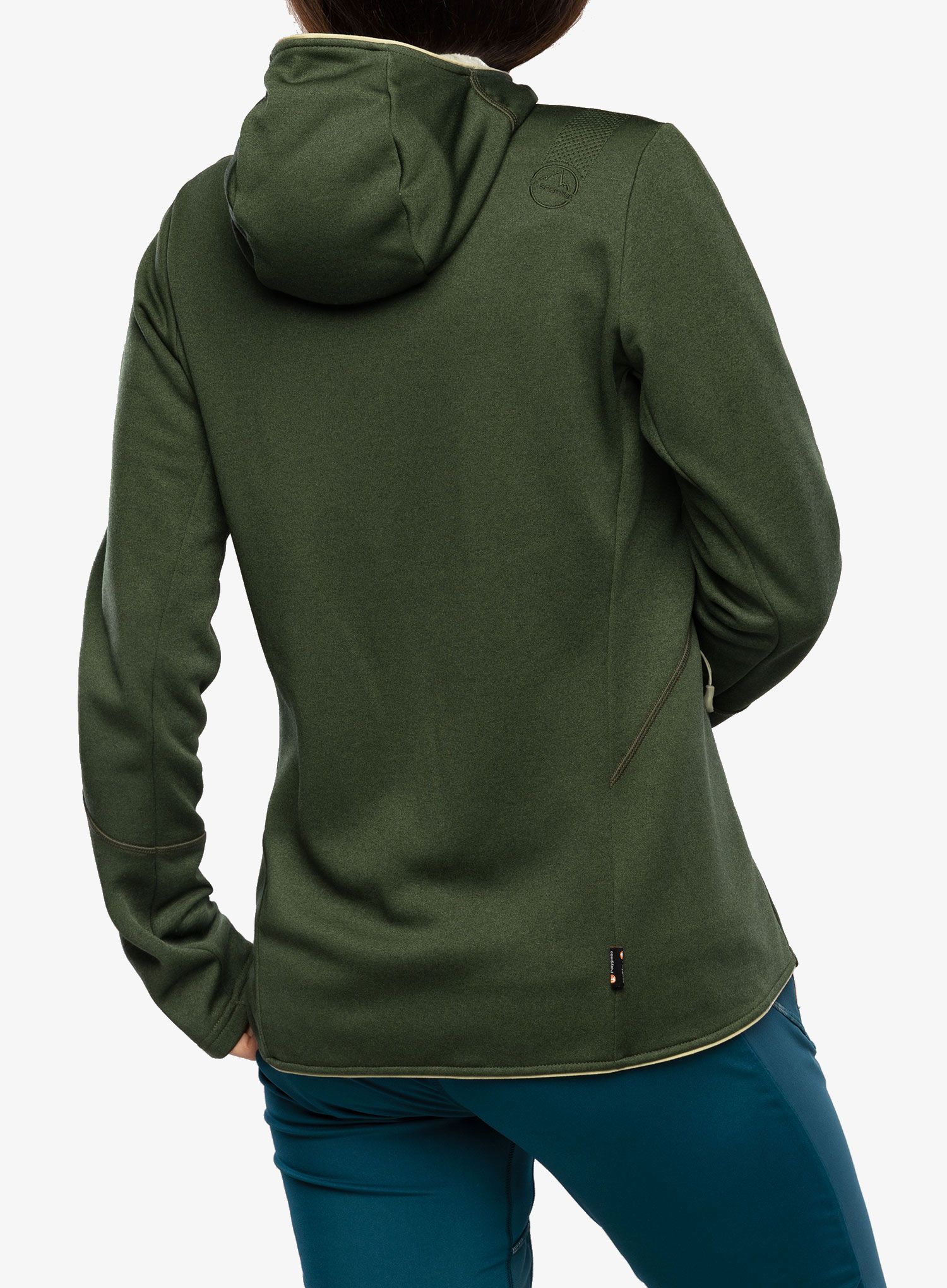 Dukserica s kapuljačom ženska La Sportiva Cosmic Hoody - forest/tea
