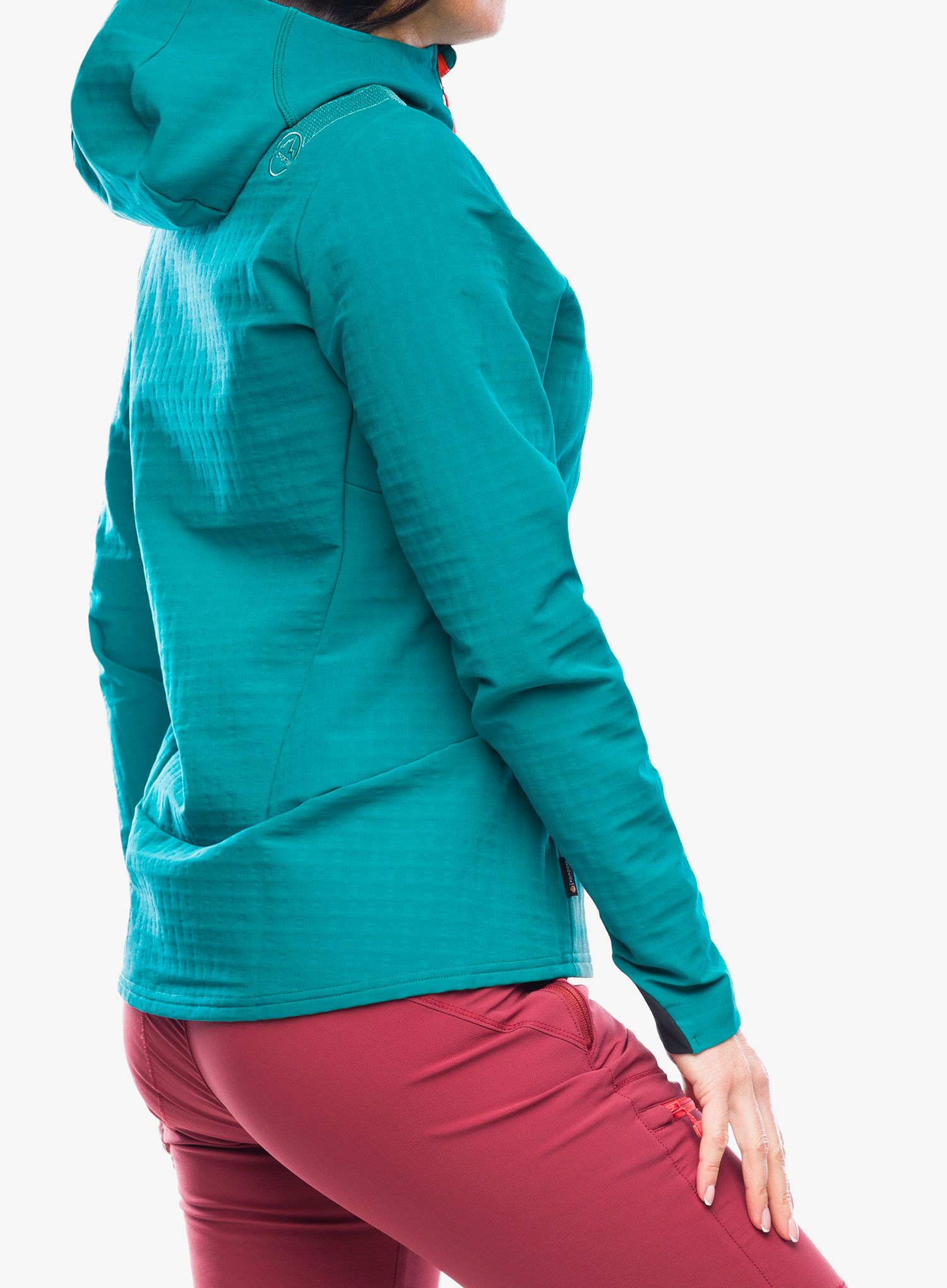 Ženska softshell jakna La Sportiva Descender Storm Jacket - everglade