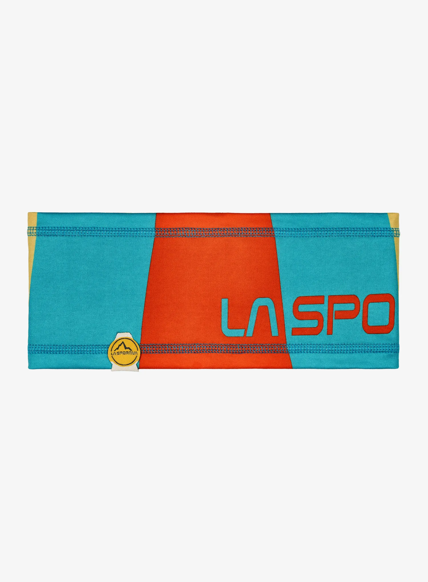 Traka za glavu La Sportiva Diagonal Headband - cherry tomato/tropic blue