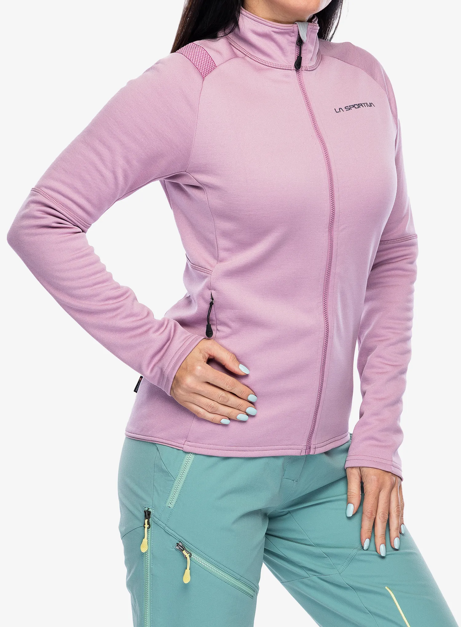 Ženska dukserica na otkopčavanje La Sportiva Elements Jkt - rose