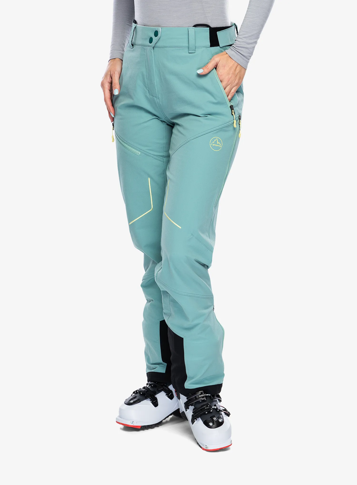 Ženske softshell hlače La Sportiva Excelsior Pant - juniper/zest