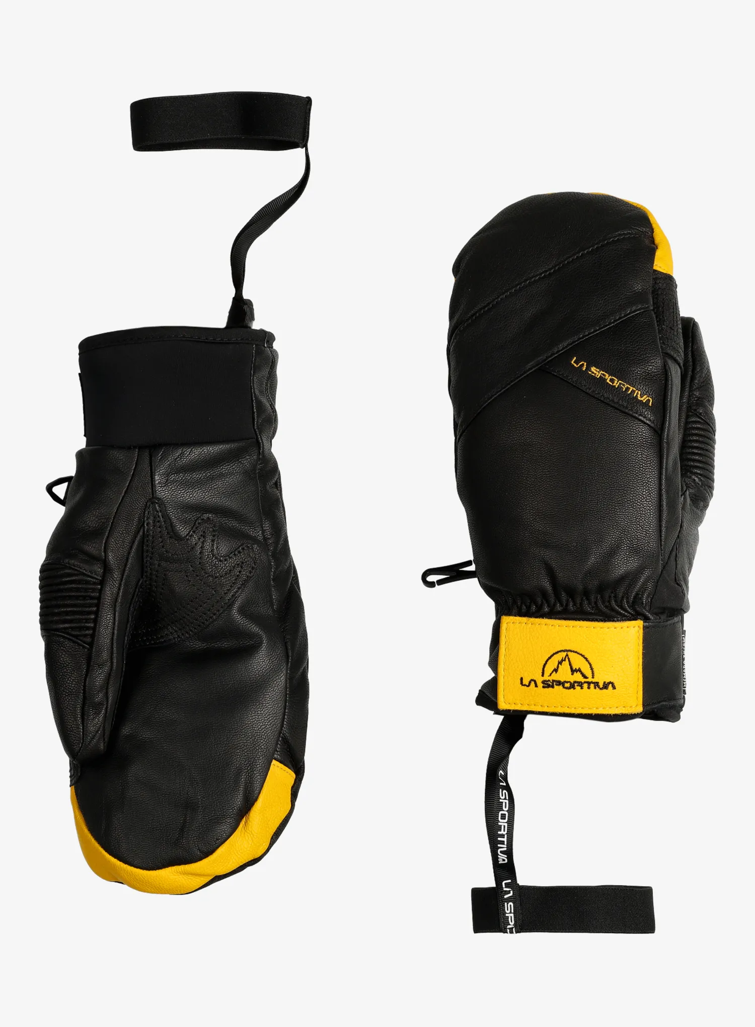 Rukavice La Sportiva Free Touring Mittens - black/yellow