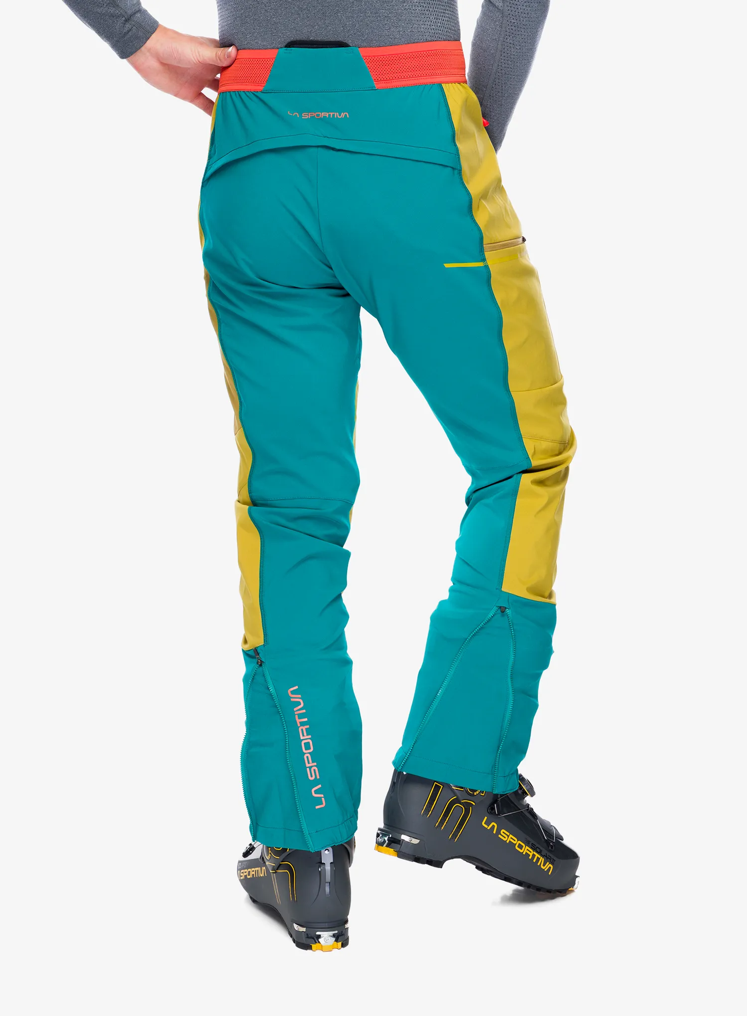 Softshell hlače La Sportiva Ikarus Pant - savana/everglade
