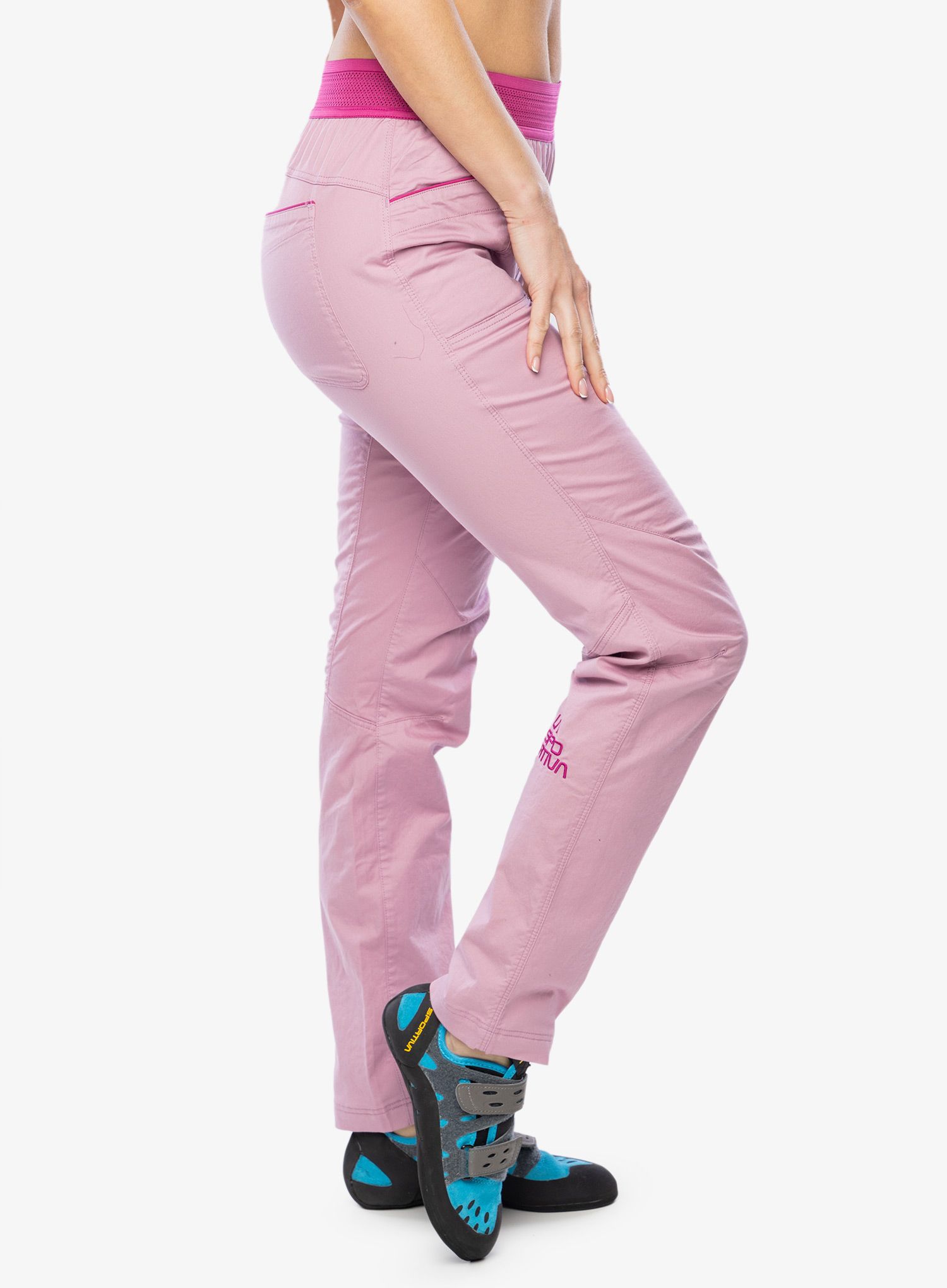 Ženske penjačke hlače La Sportiva Itaca Pant - rose/springtime
