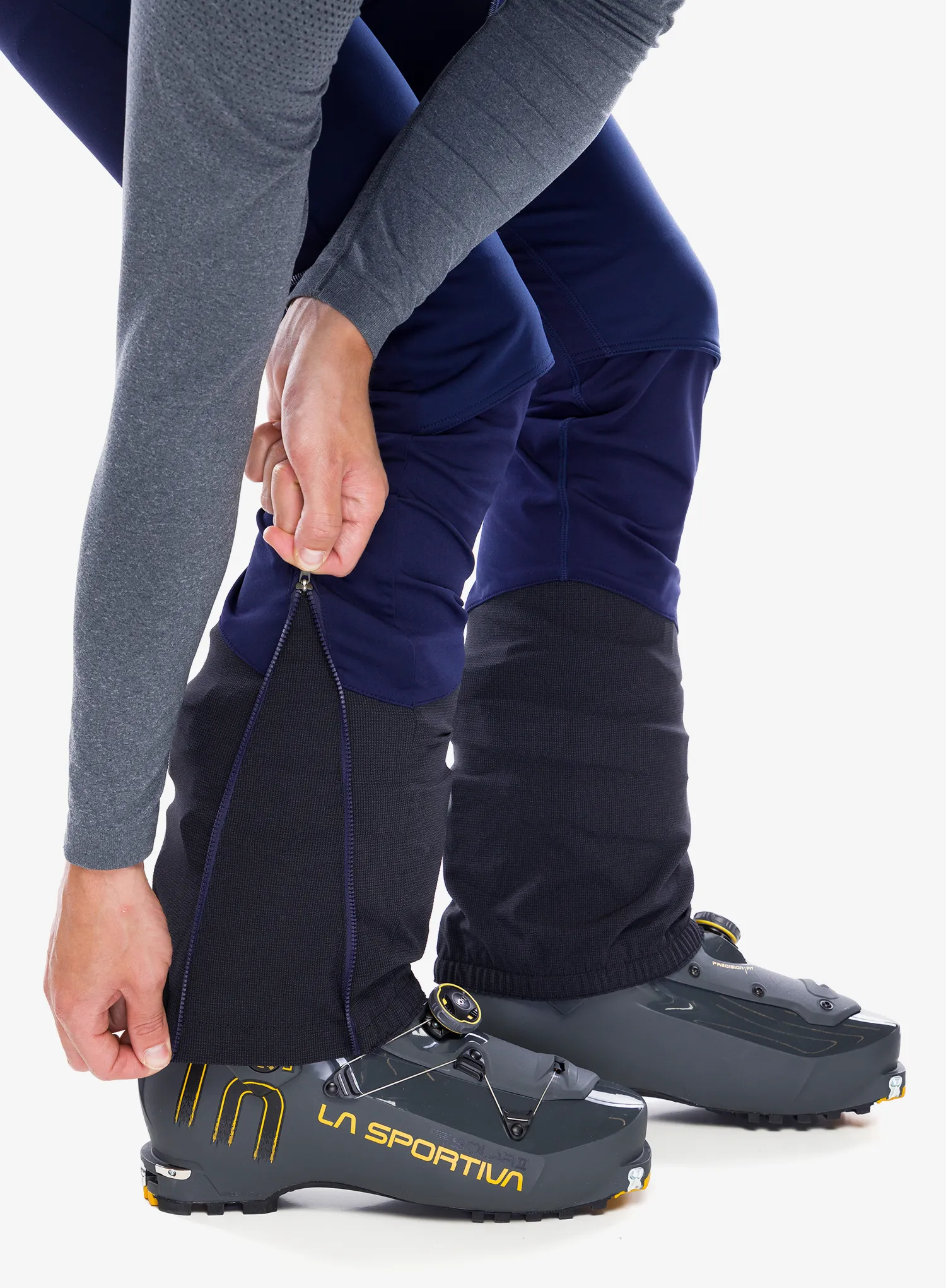 Planinske hlače La Sportiva Kyril Pant - deep sea/tropic blue