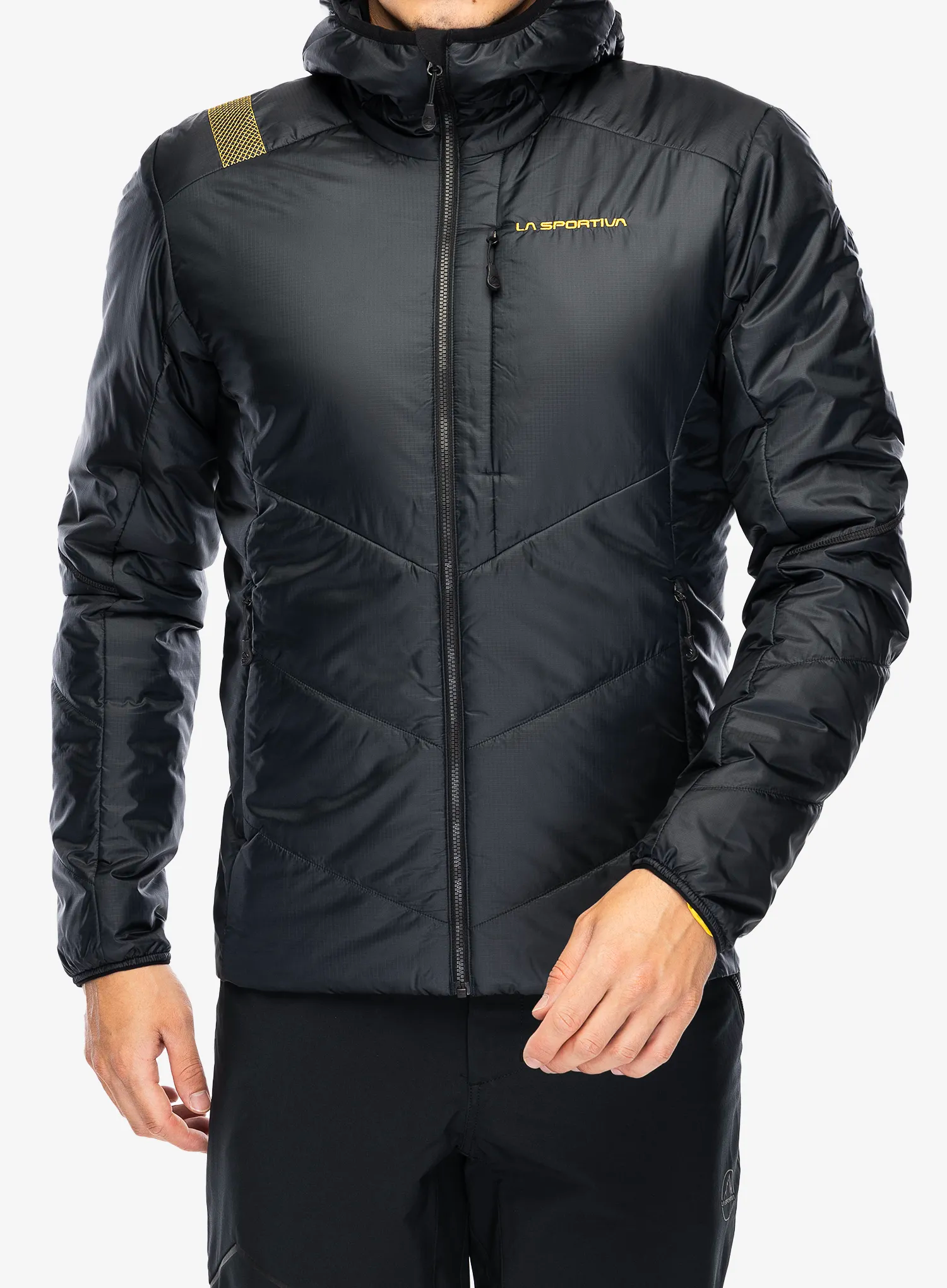 Jakna s postavom La Sportiva Mythic Primaloft Jkt - black