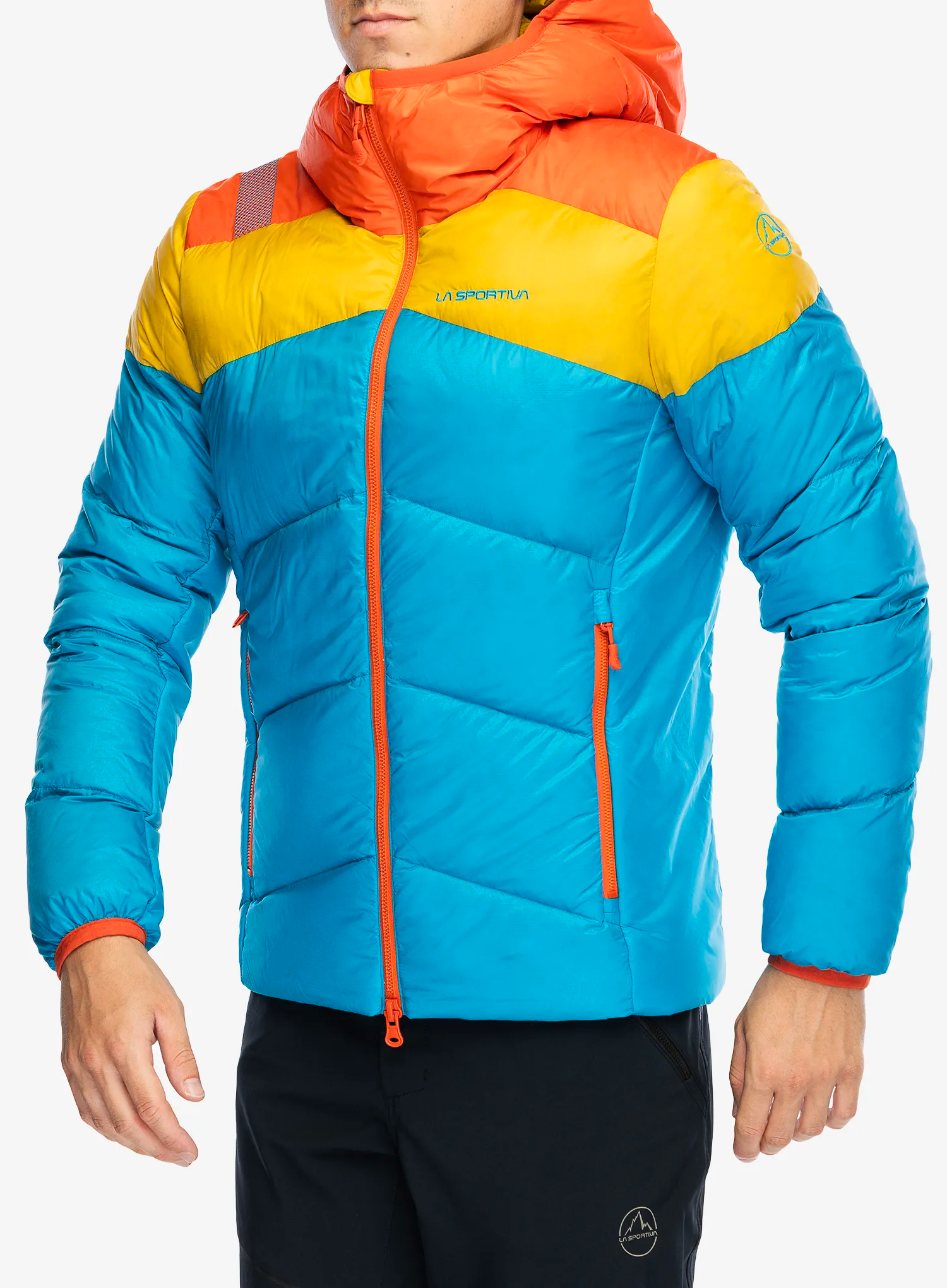 Pernata jakna La Sportiva Nature Down Jkt - tropic blue/bamboo