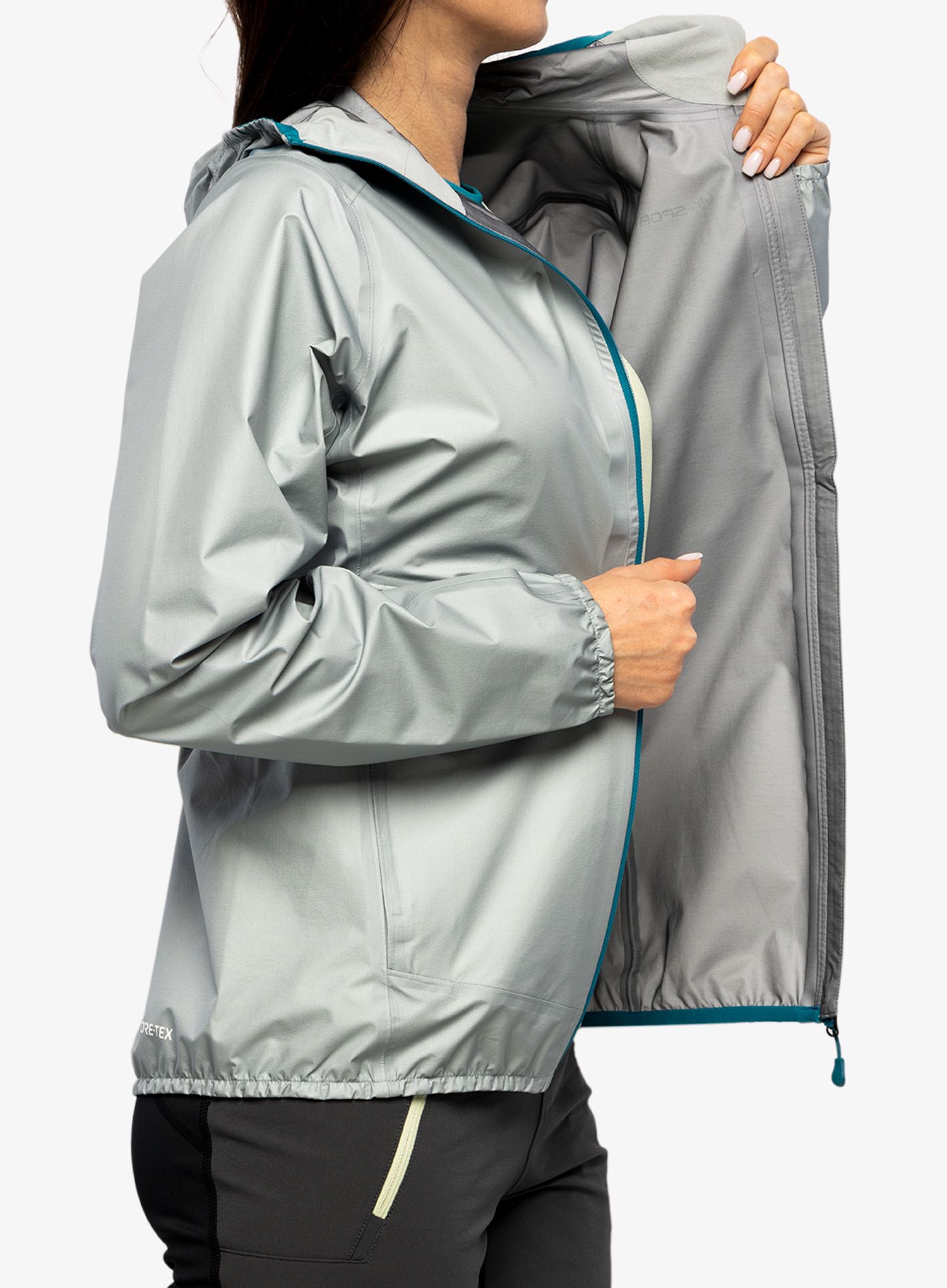 enska jakna s membranom La Sportiva Odyssey GTX Jacket cloud crystal