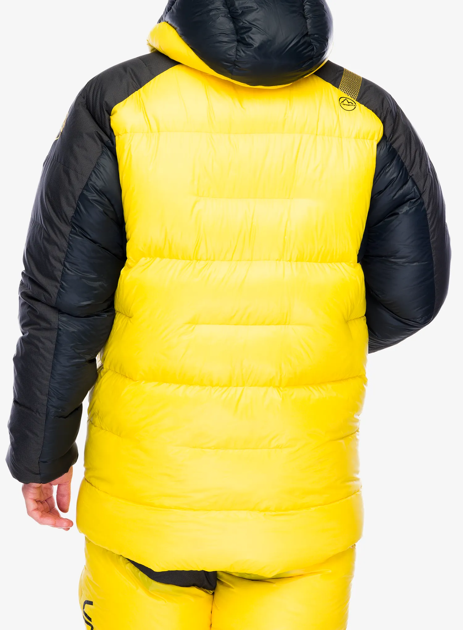 Pernata jakna La Sportiva Olympus Tech Down Parka - black/yellow