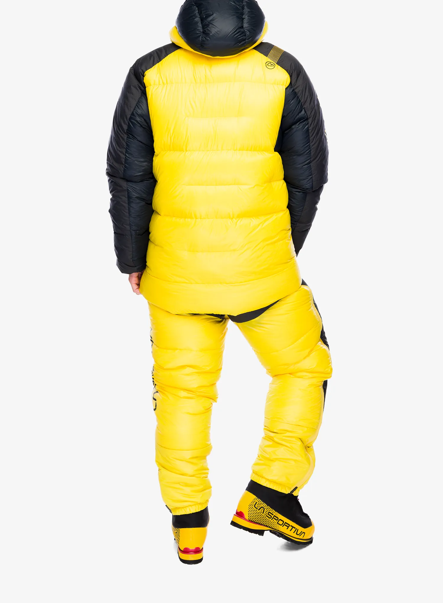 Pernata jakna La Sportiva Olympus Tech Down Parka - black/yellow