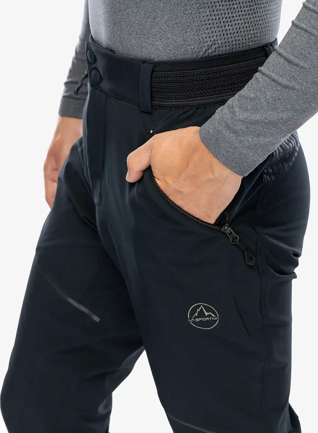 Hlače za turno skijanje La Sportiva Orizon Pant - black/cloud