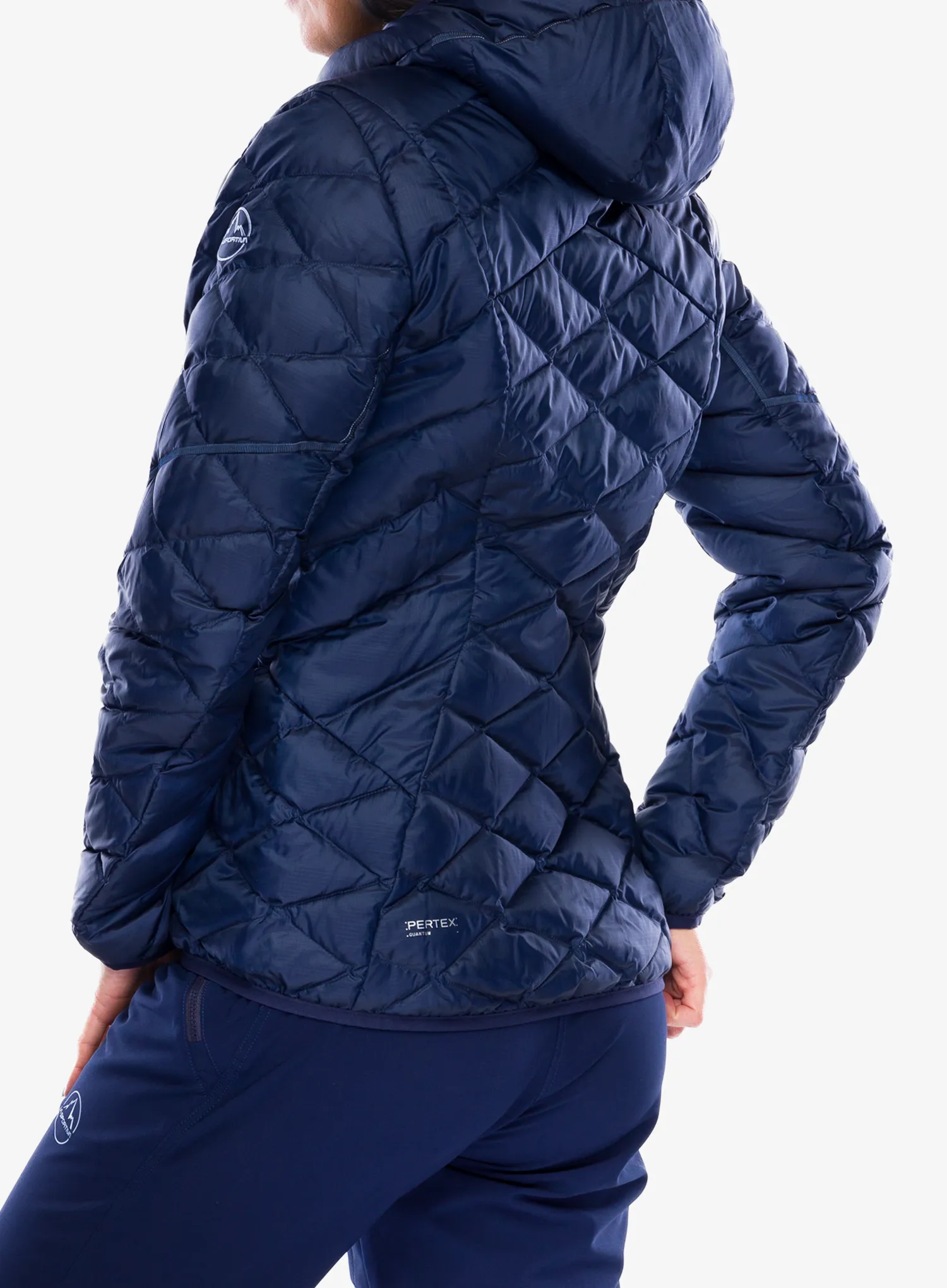 Ženska perjana jakna La Sportiva Pinnacle Down Jkt - deep sea/stone blue