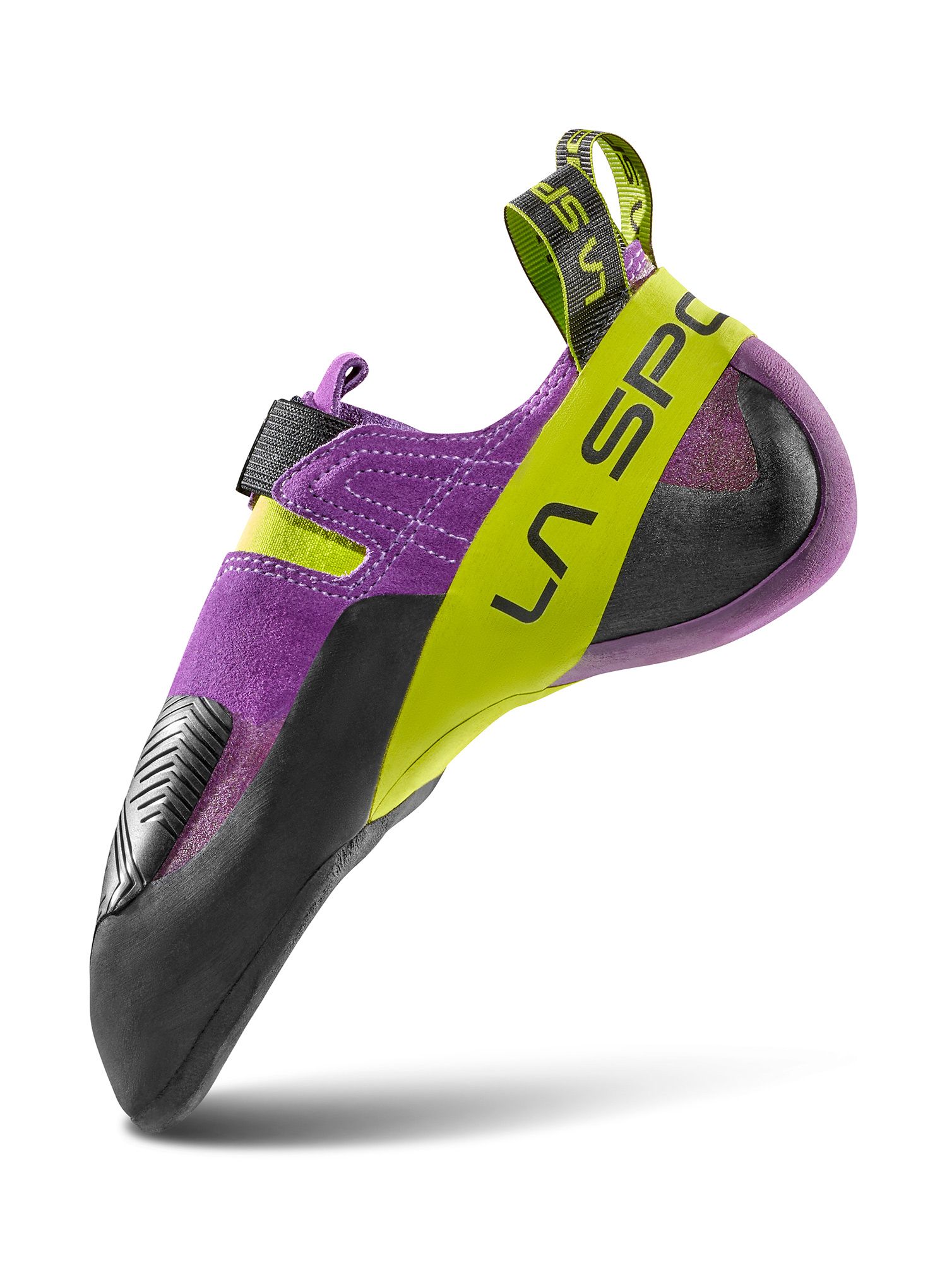 Cipele za penjanje La Sportiva Python - purple/lime punch
