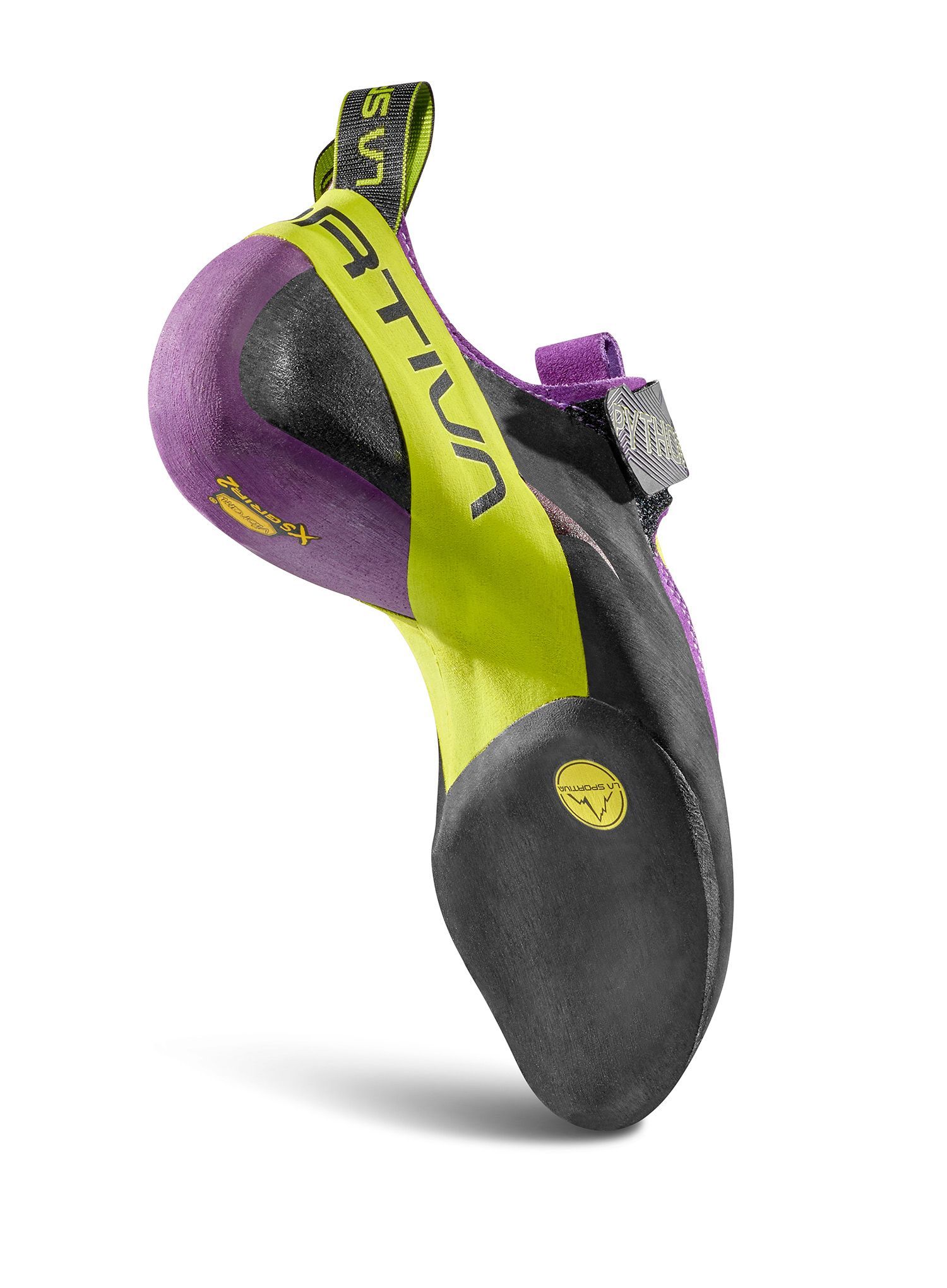Cipele za penjanje La Sportiva Python - purple/lime punch
