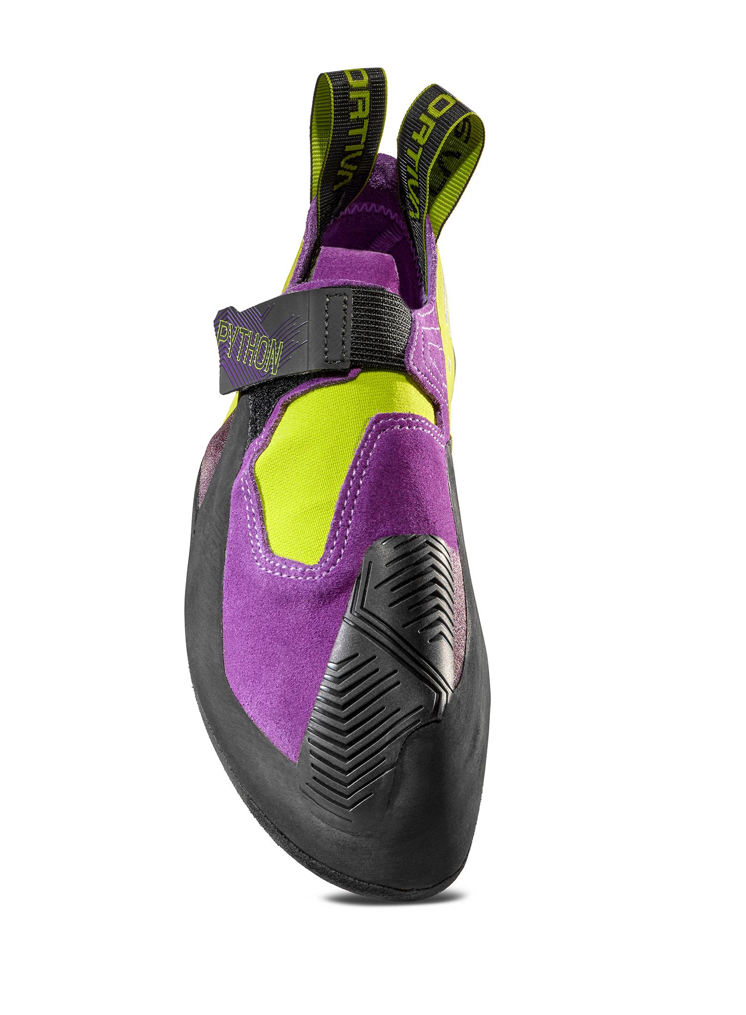 Cipele za penjanje La Sportiva Python - purple/lime punch