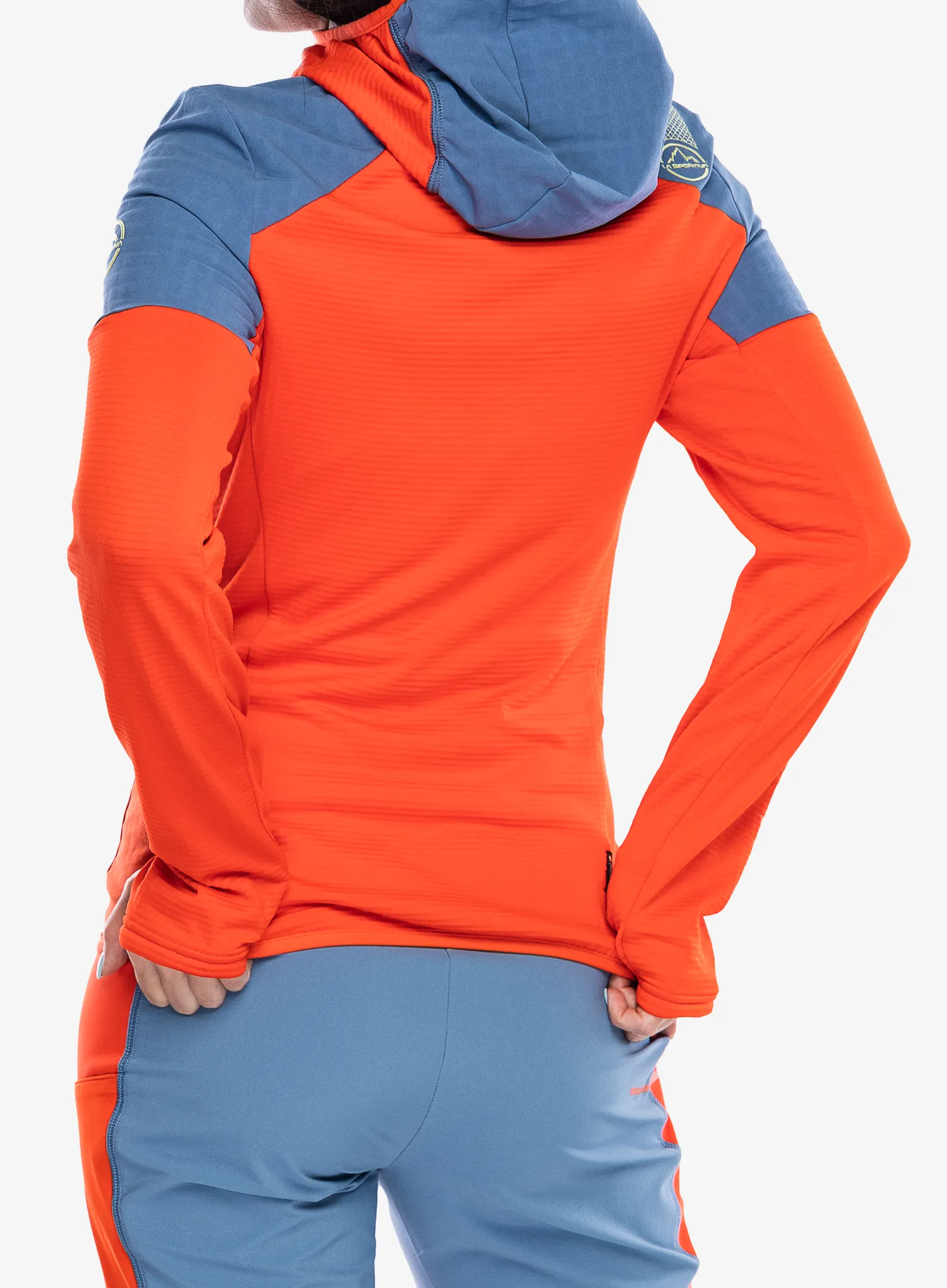 Ženska dukserica La Sportiva Session Tech Hoody - cherry tomato/moonlight