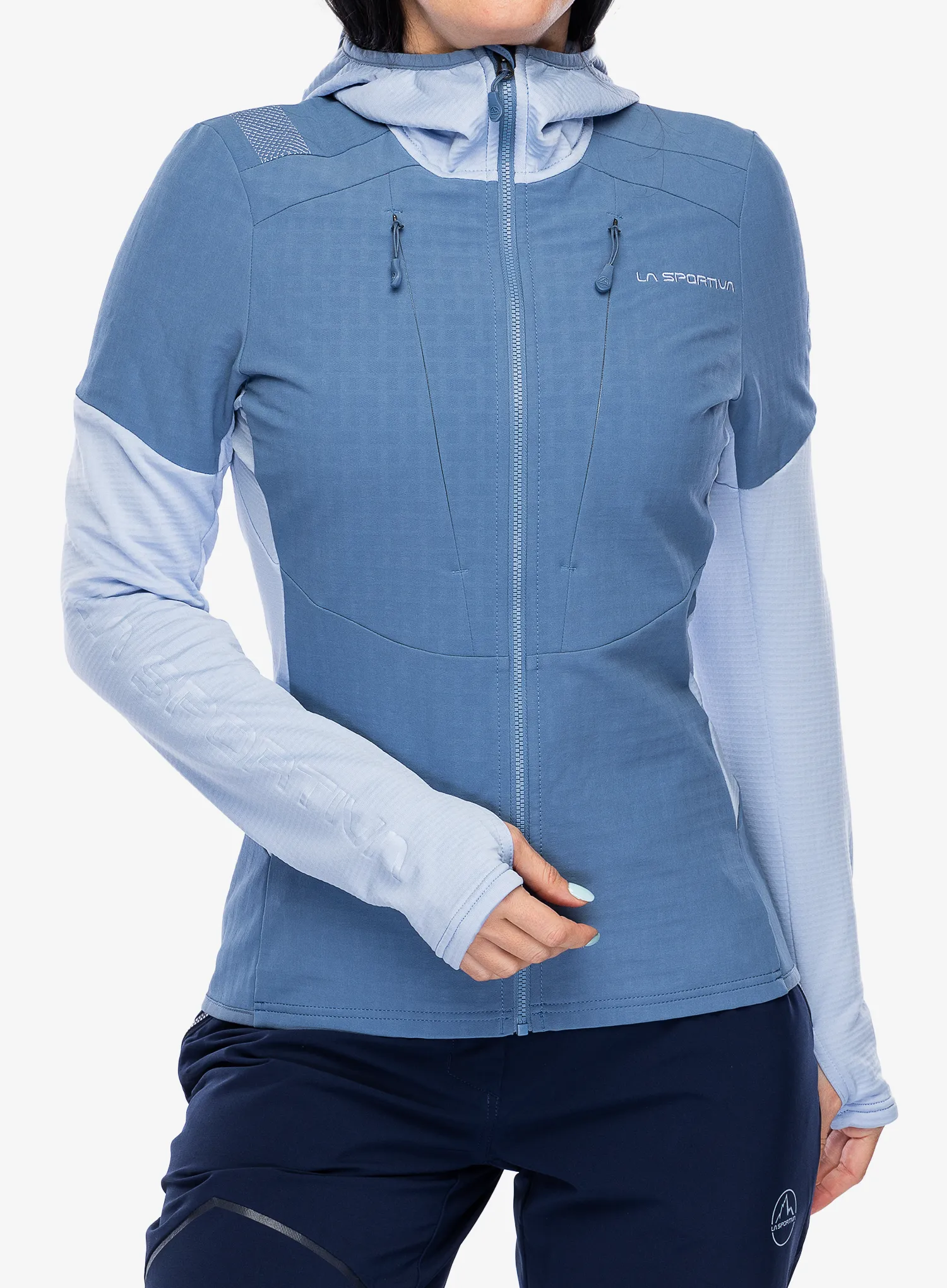 Dukserica s kapuljačom ženska La Sportiva Session Tech Hoody - moonlight/stone blue