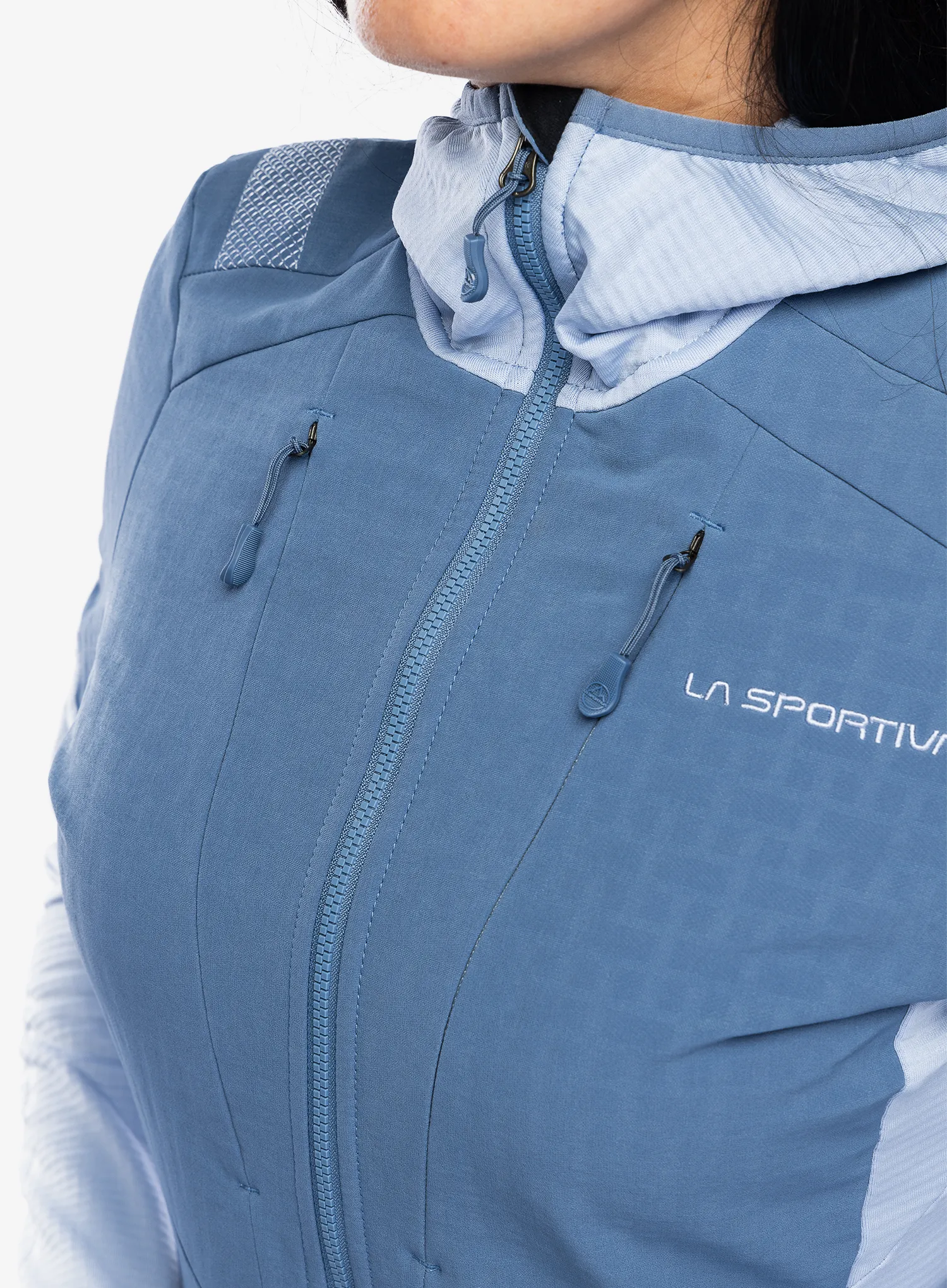 Dukserica s kapuljačom ženska La Sportiva Session Tech Hoody - moonlight/stone blue
