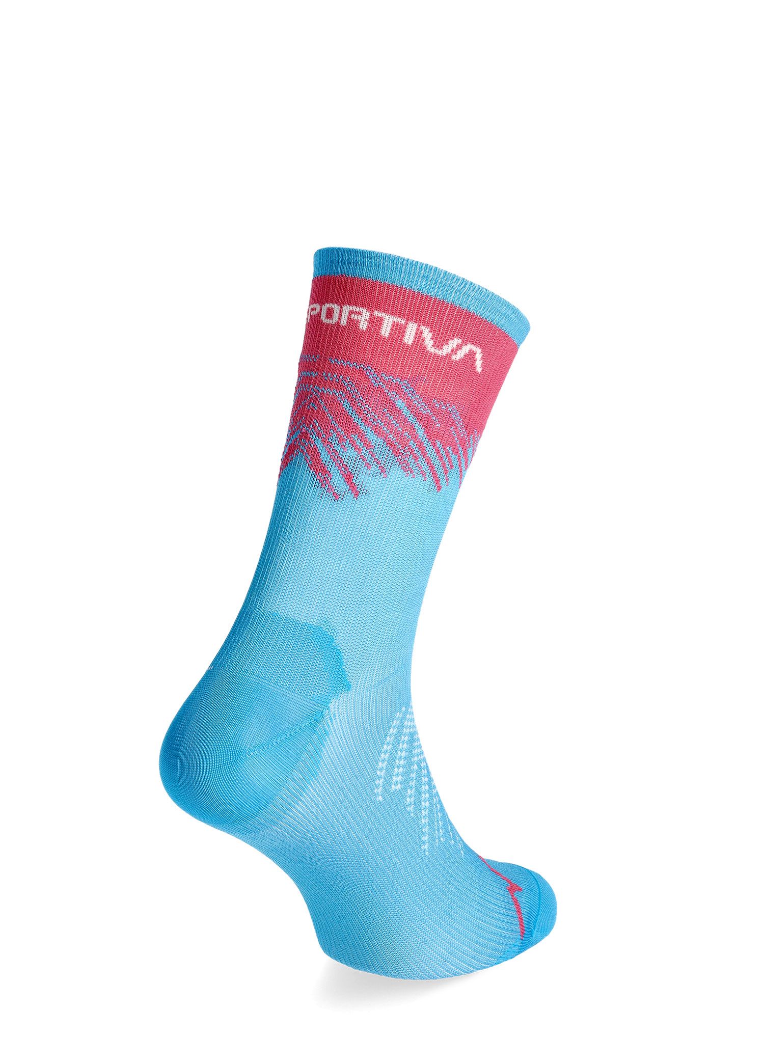 Čarape za trčanje La Sportiva Sky Socks - malibu blue/hibiscus