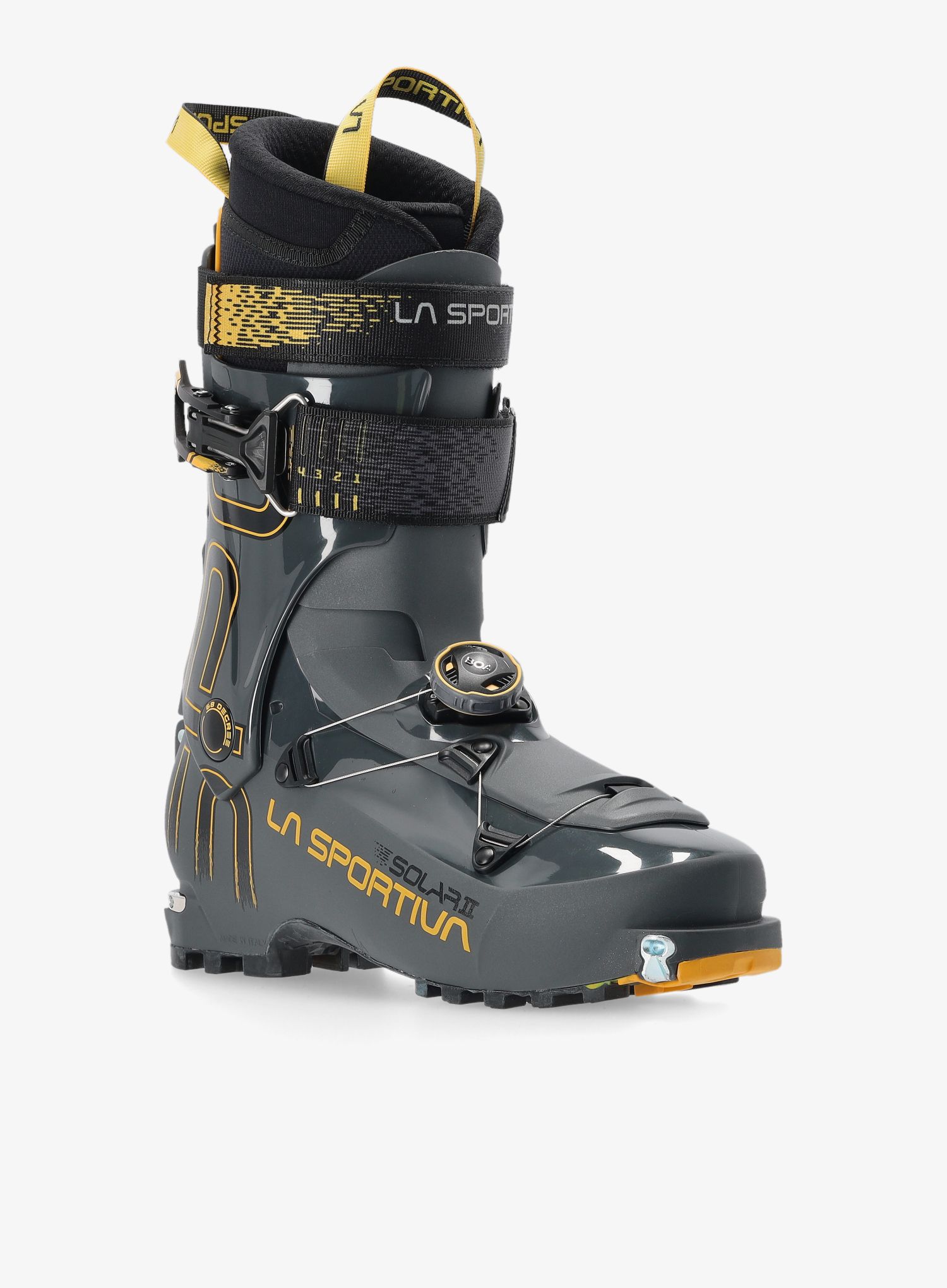 Cipele za turno skijanje La Sportiva Solar II - carbon/yellow