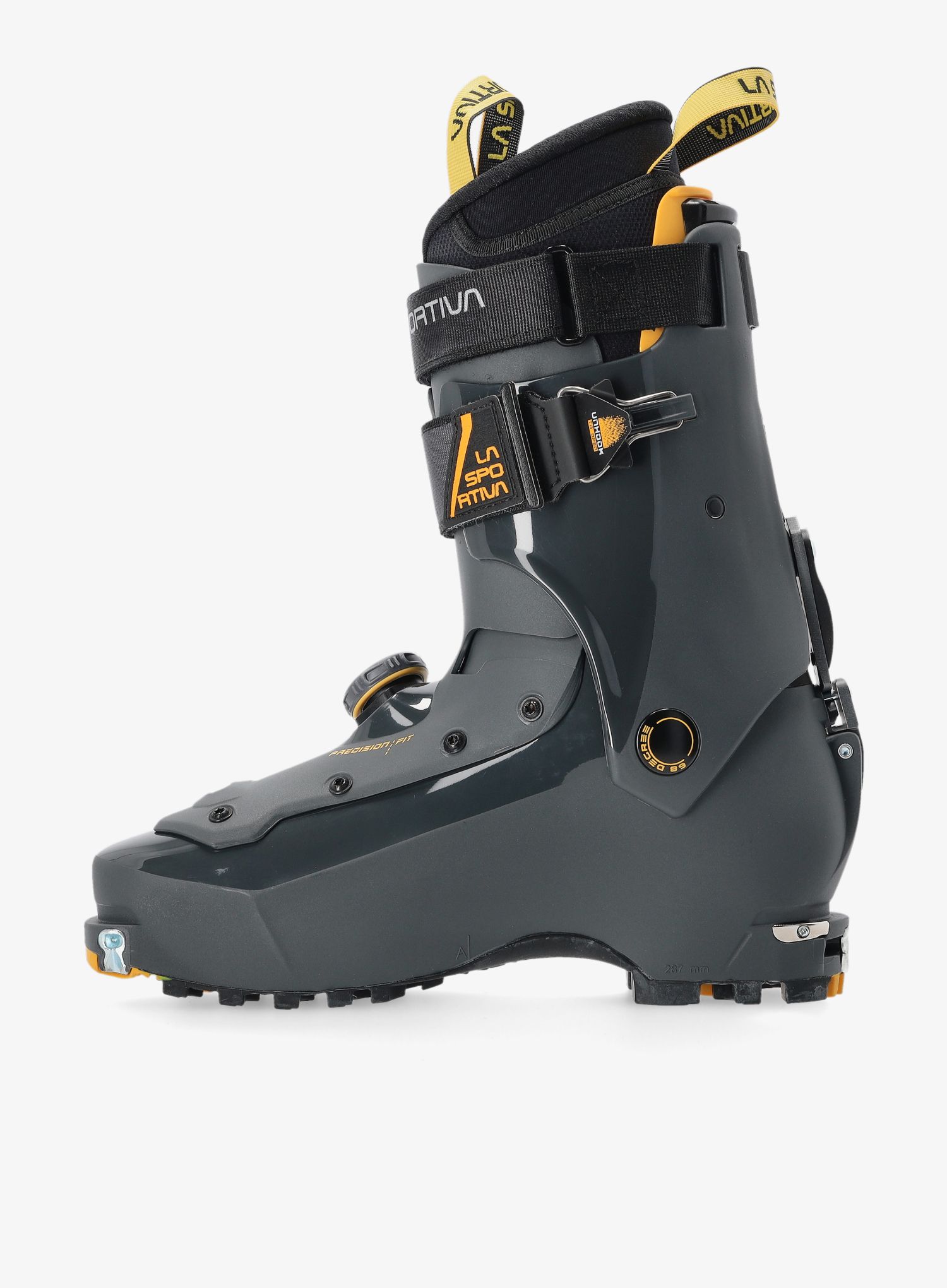 Cipele za turno skijanje La Sportiva Solar II - carbon/yellow