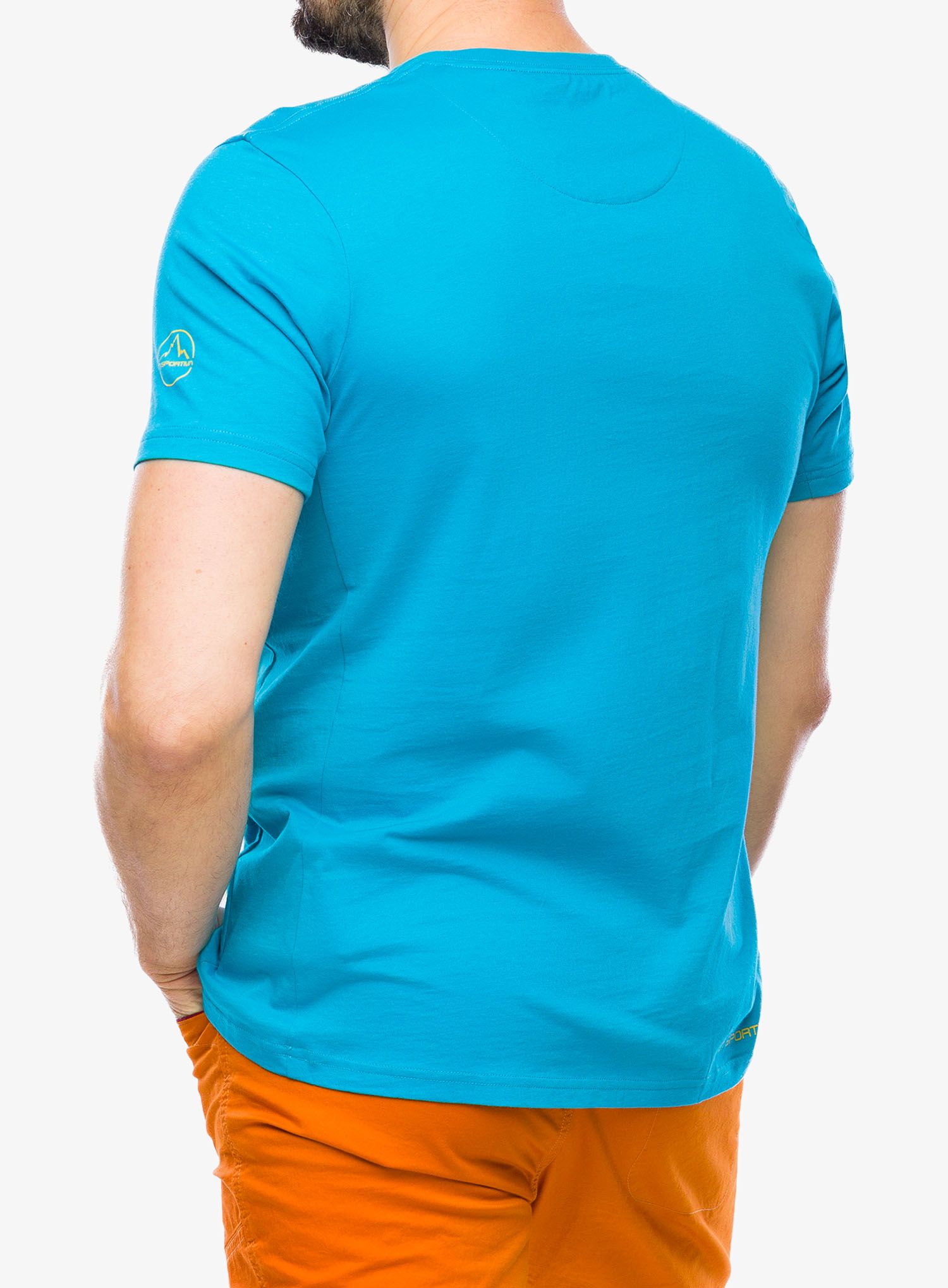 Pamučna majica La Sportiva Solution T-Shirt - tropic blue