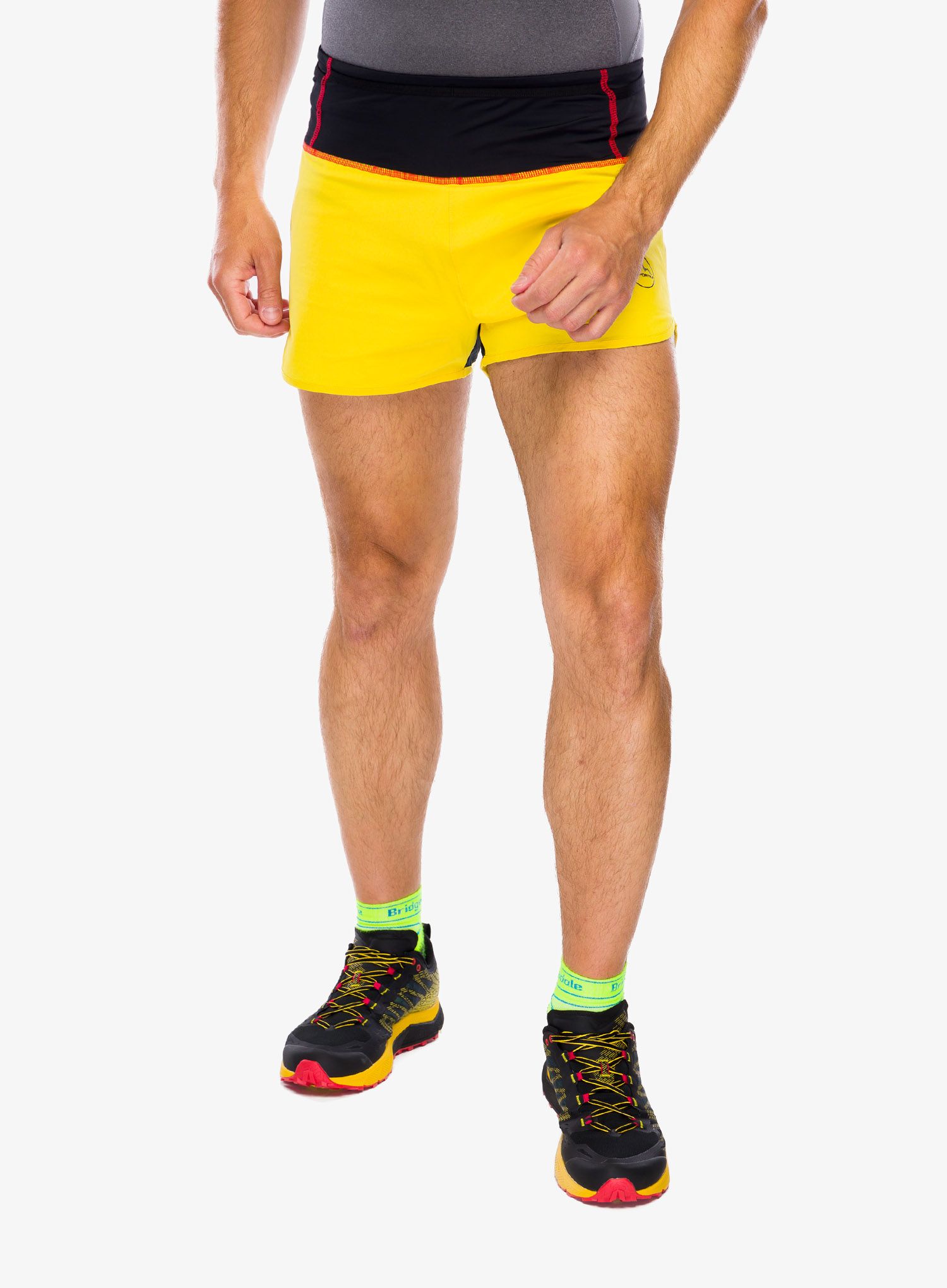 Kratke hlače za trčanje La Sportiva Tempo Short - yellow/black