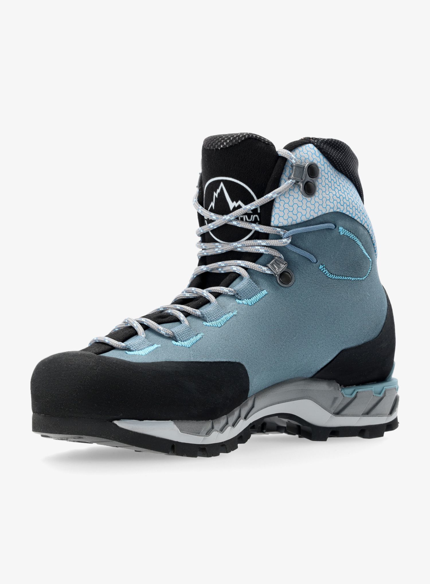 Ženske alpinističke cipele La Sportiva Trango Tech Leather GTX - slate/topaz