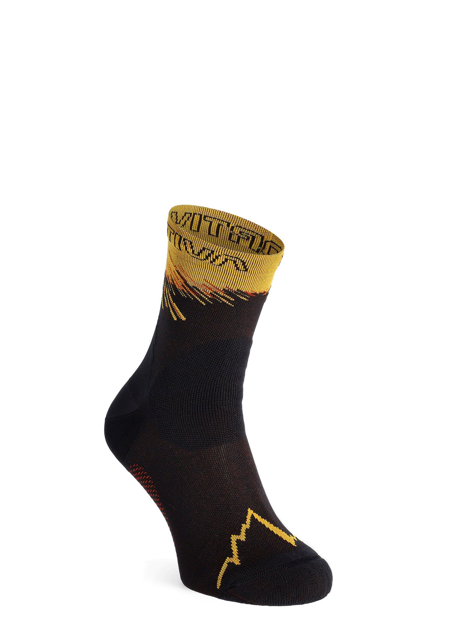 Čarape za trčanje La Sportiva Ultra Running Socks - black/yellow