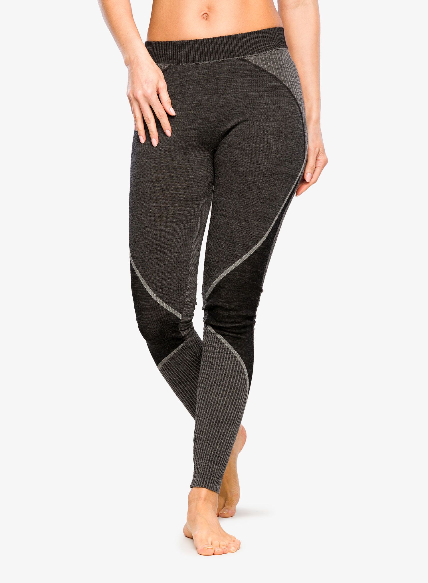 Ženske termo tajice La Sportiva Wool70 Tech Pants - carbon/cloud
