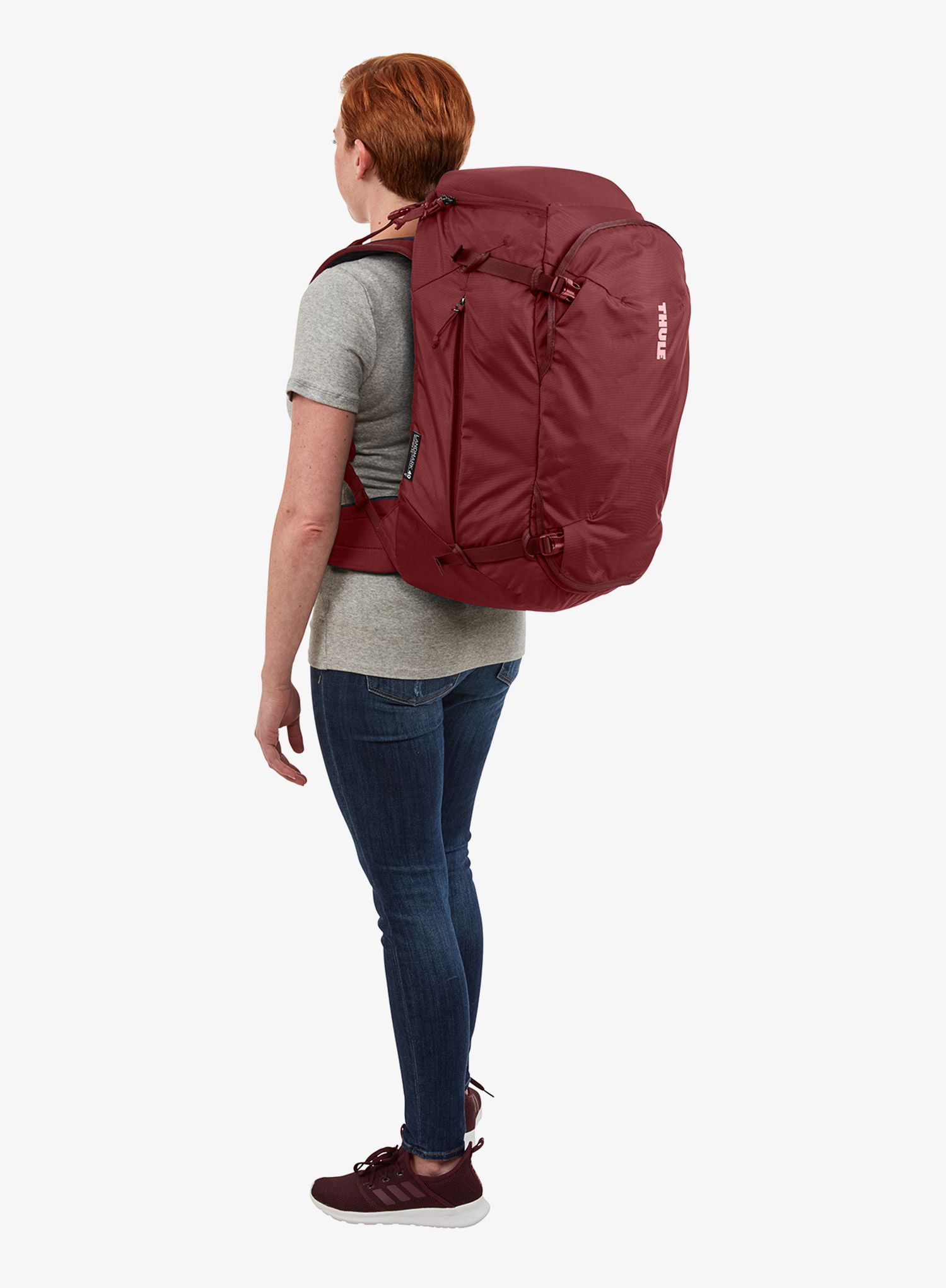 Ženski putni ruksak Thule Landmark 40 L W - dark bordeaux