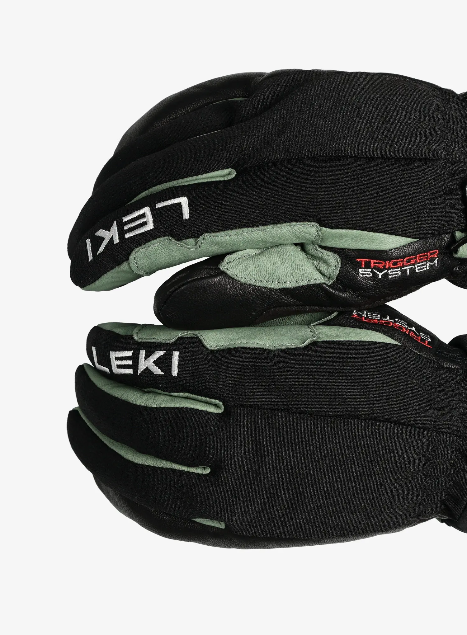 Skijaške rukavice Leki Argus Thermo 3D - black/dusty green