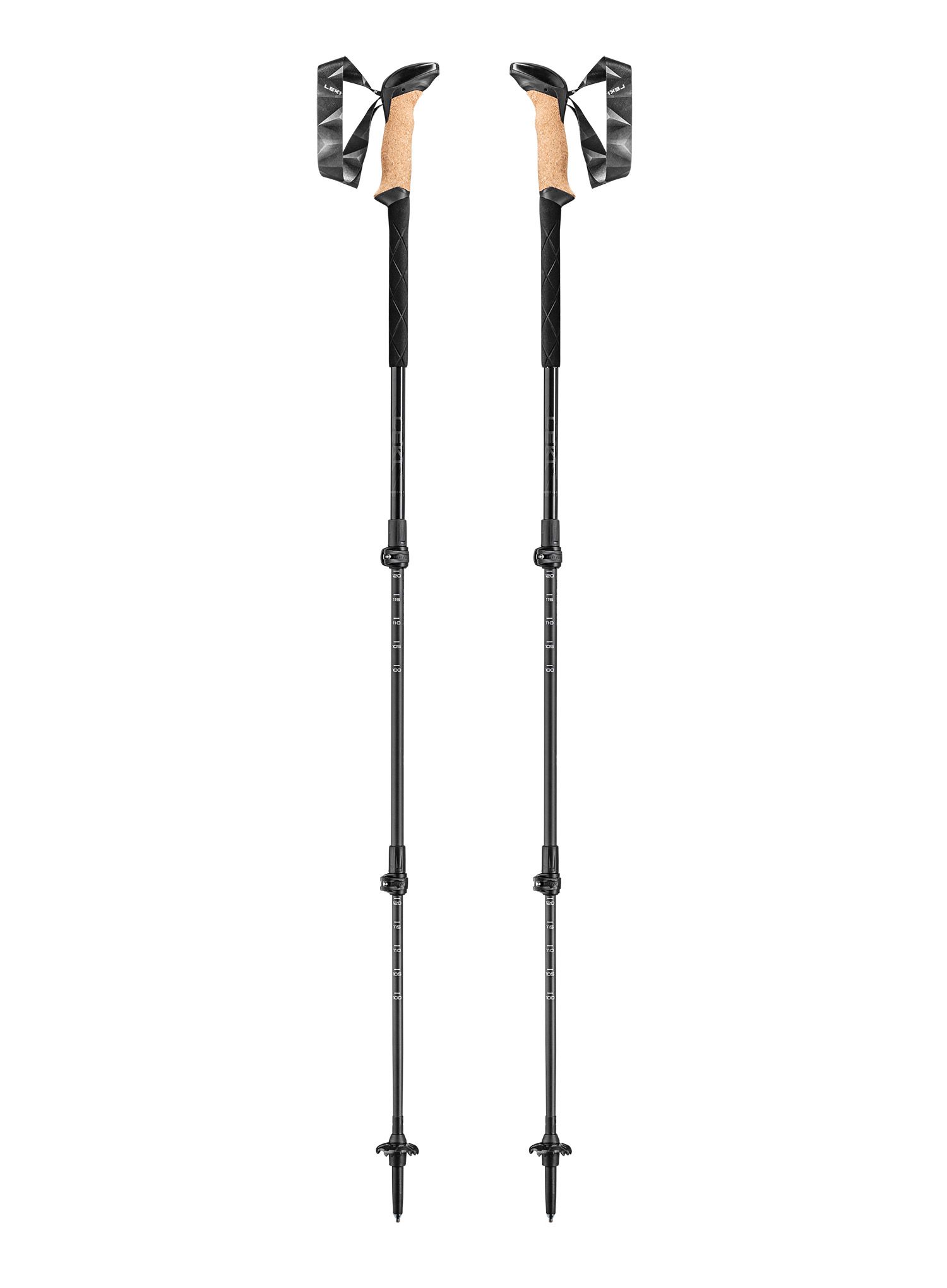 Štapovi za planinarenje Leki Black Series Carbon