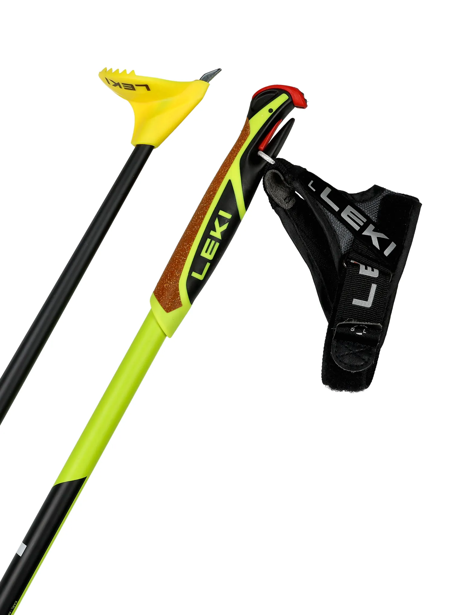 Štapovi za skijaško trčanje Leki CC 450 - neonyellow/black/white